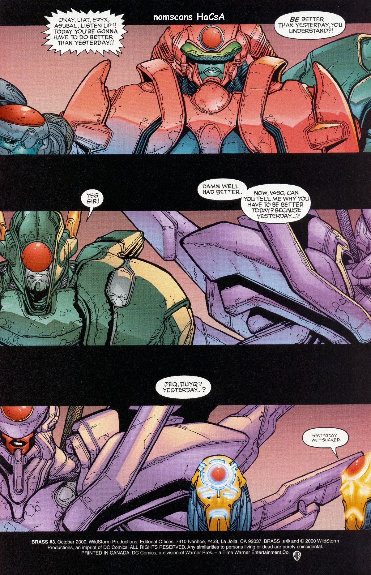 Read online Brass (2000) comic -  Issue #3 - 2