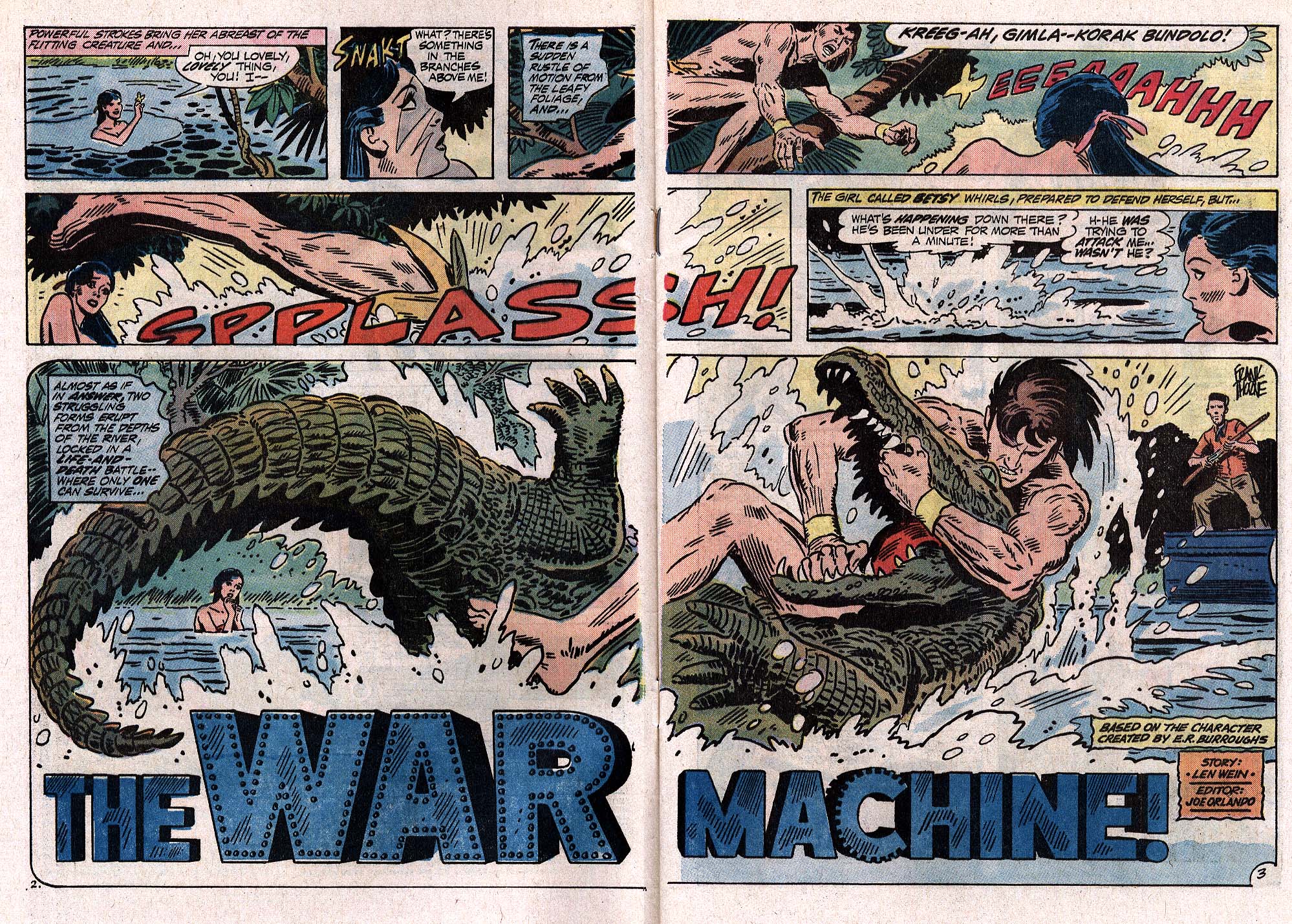 Read online Korak, Son of Tarzan (1972) comic -  Issue #47 - 3
