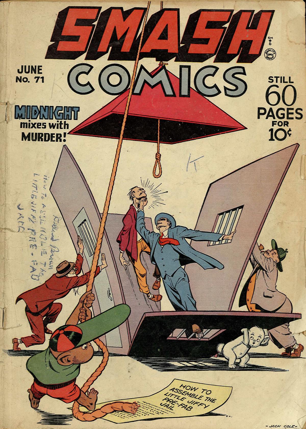 Read online Smash Comics comic -  Issue #71 - 1