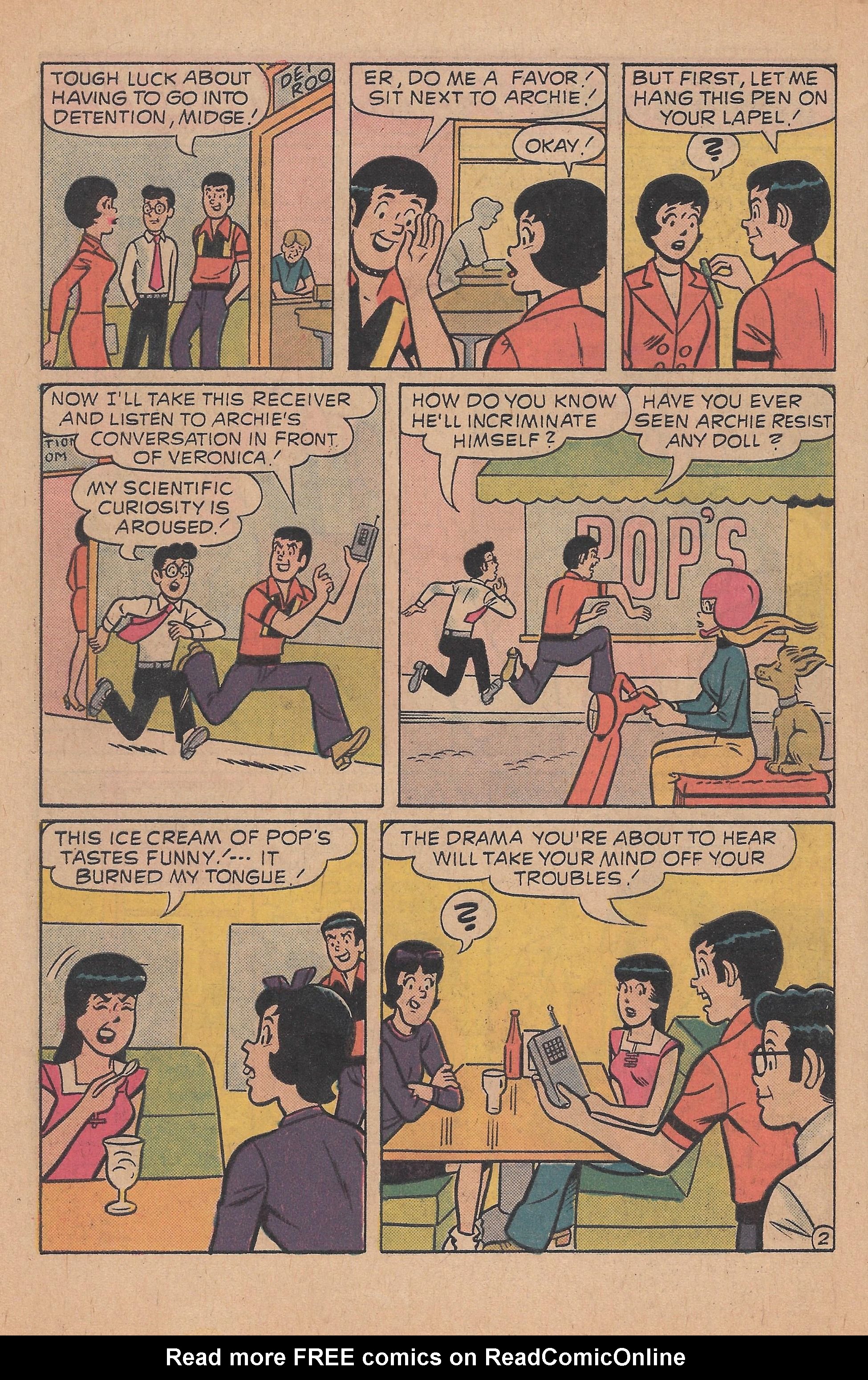 Read online Reggie and Me (1966) comic -  Issue #82 - 30