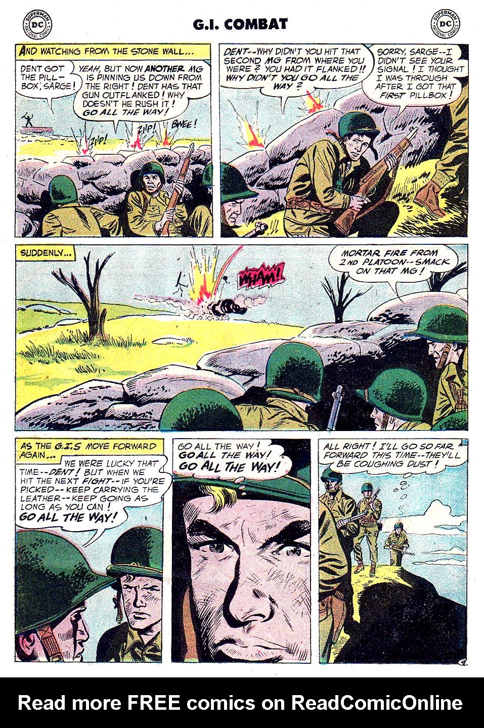 Read online G.I. Combat (1952) comic -  Issue #49 - 22