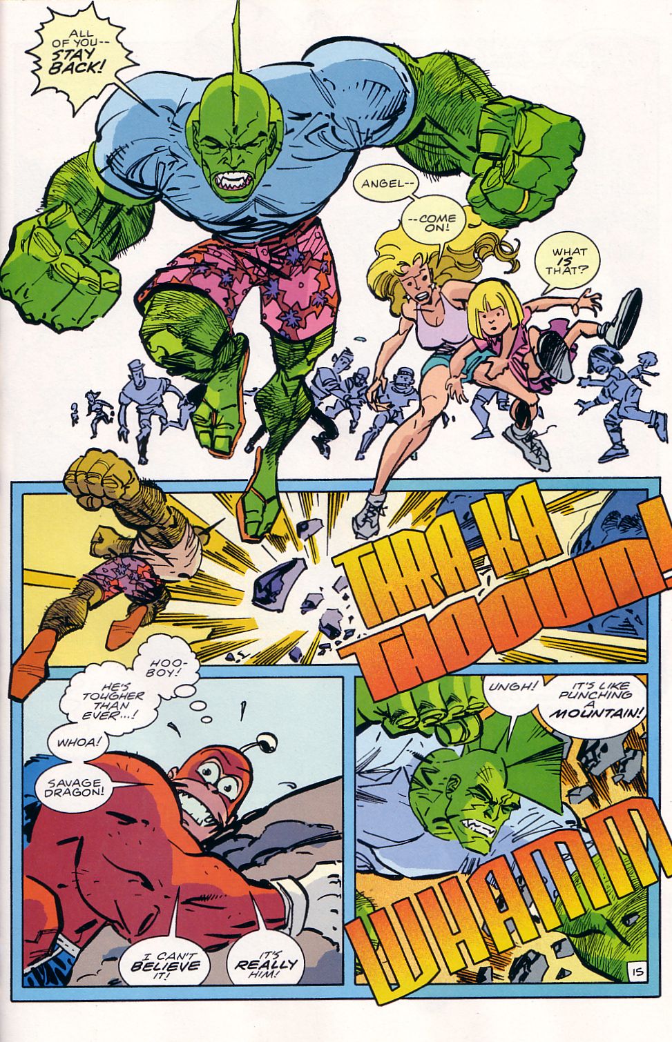 Read online The Savage Dragon (1993) comic -  Issue #107 - 18
