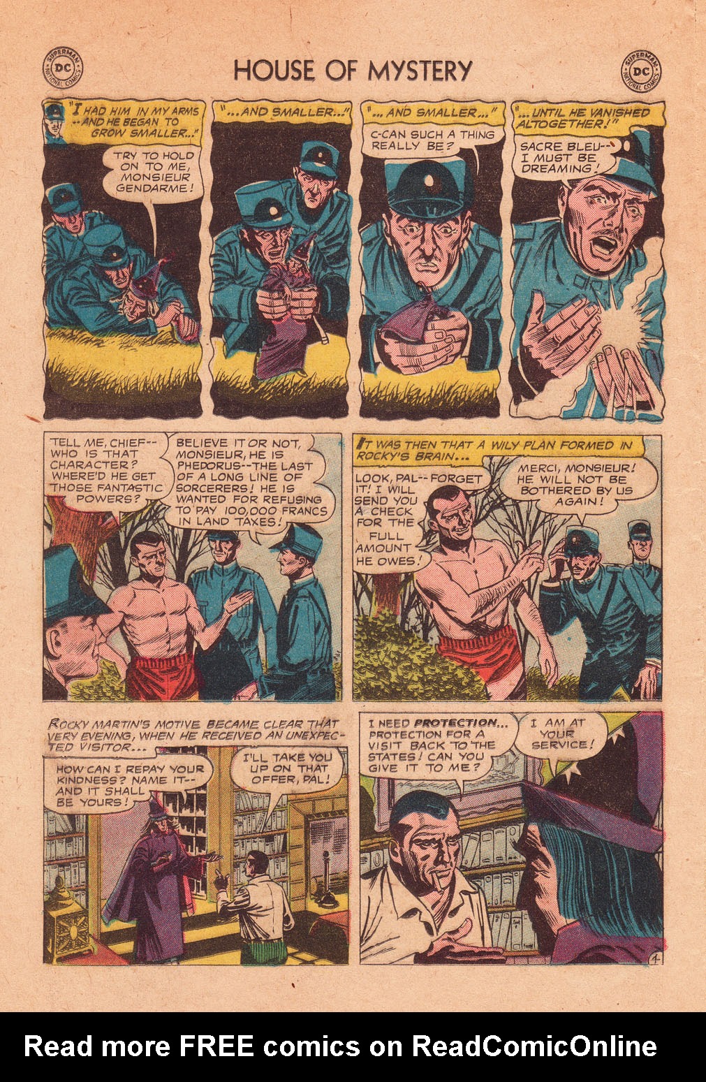 Read online House of Mystery (1951) comic -  Issue #87 - 22