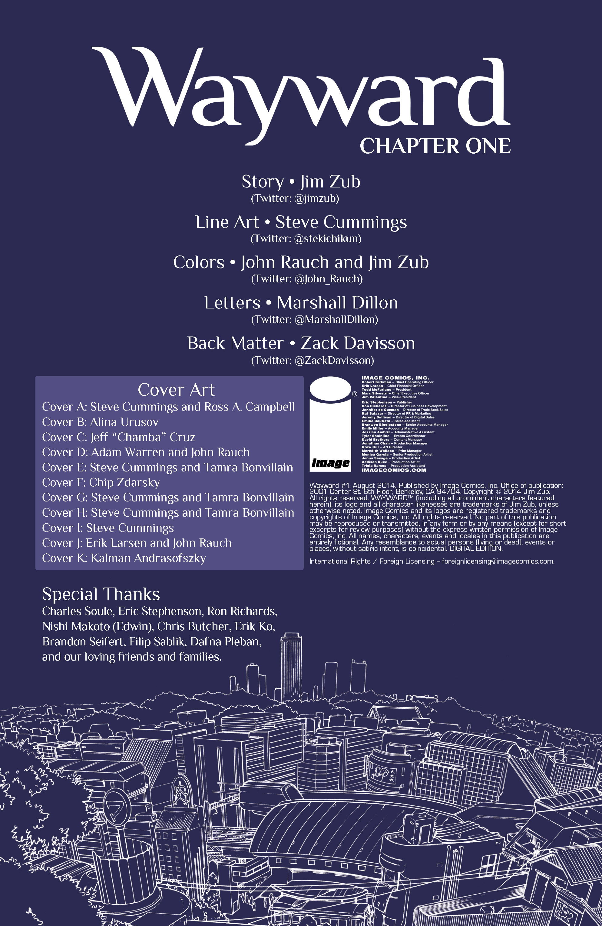 Read online Wayward comic -  Issue #1 - 2