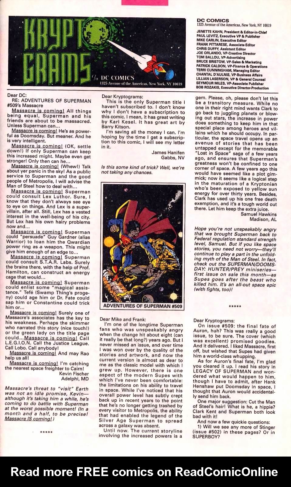 Read online Adventures of Superman (1987) comic -  Issue #513 - 24