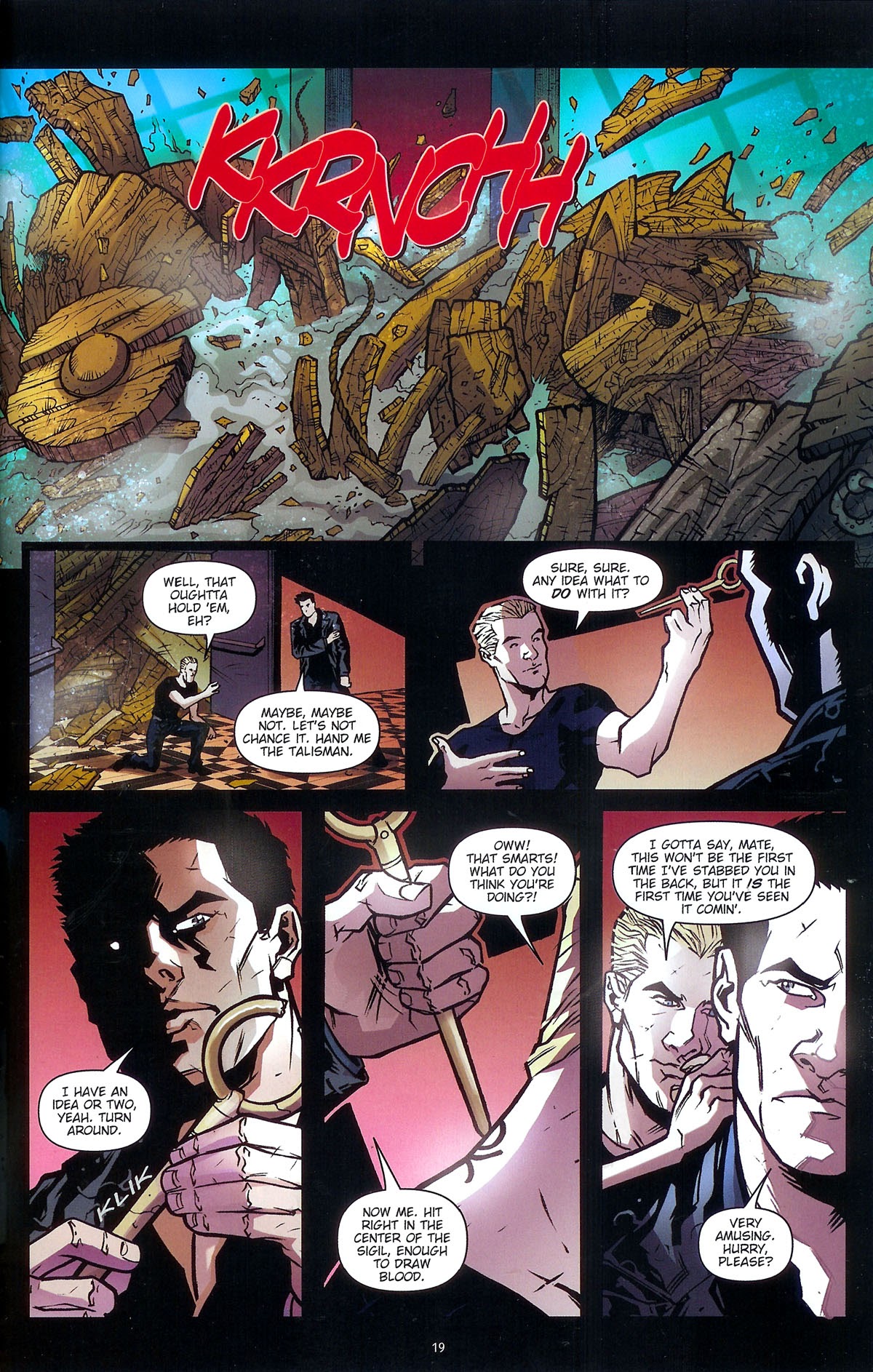 Read online Angel: Auld Lang Syne comic -  Issue #4 - 20