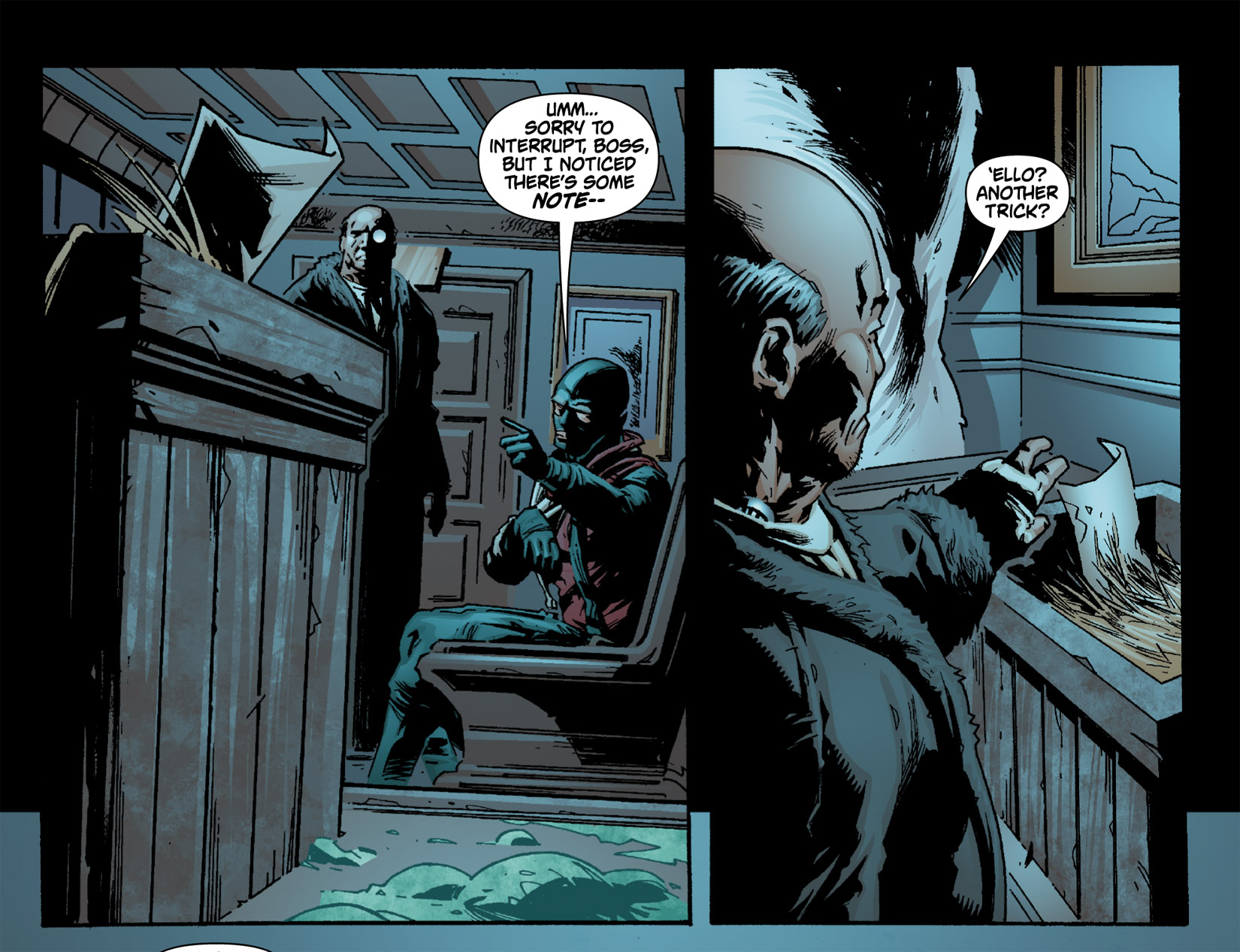 Read online Batman: Arkham Unhinged (2011) comic -  Issue #8 - 21