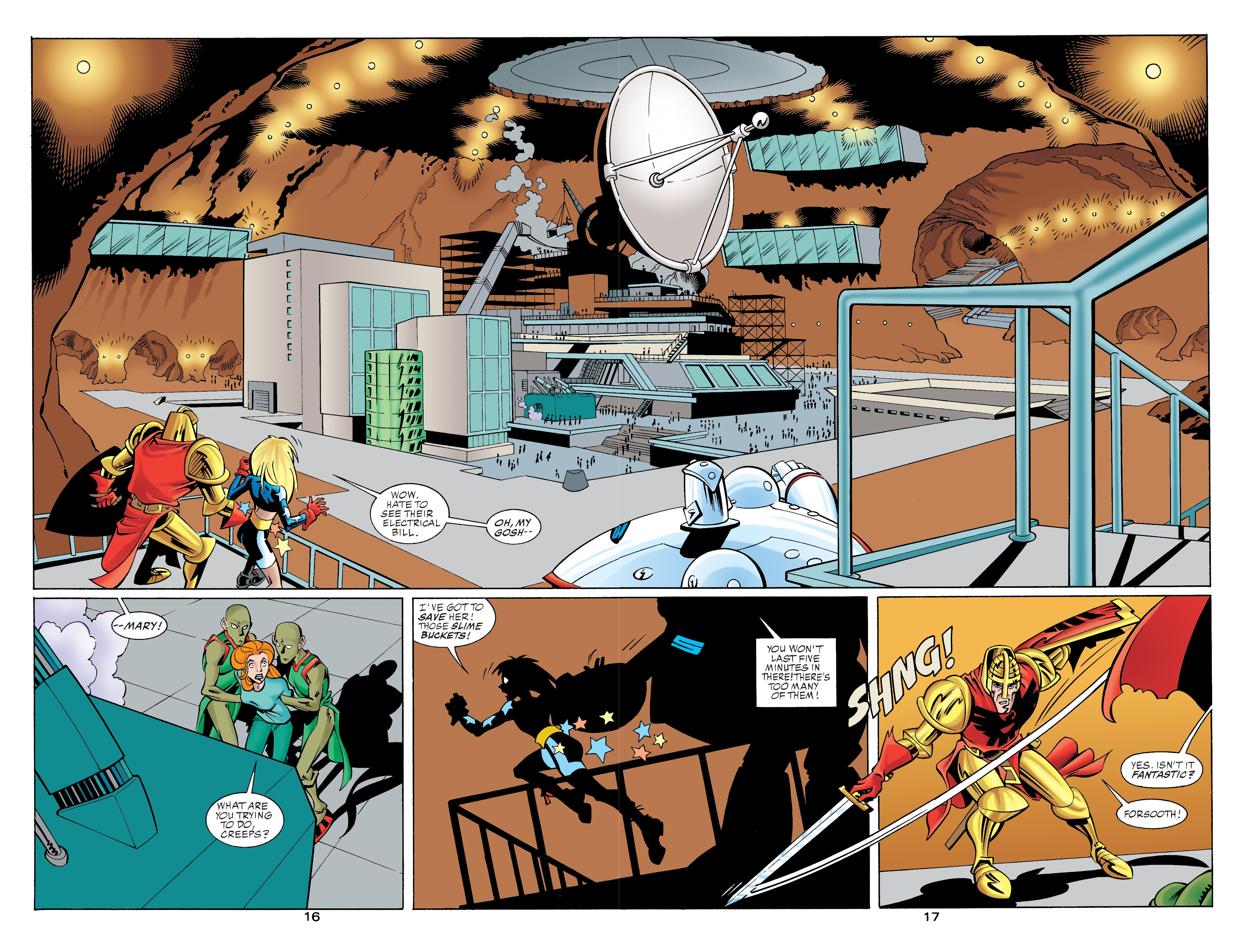 Read online Stars and S.T.R.I.P.E. comic -  Issue #12 - 16