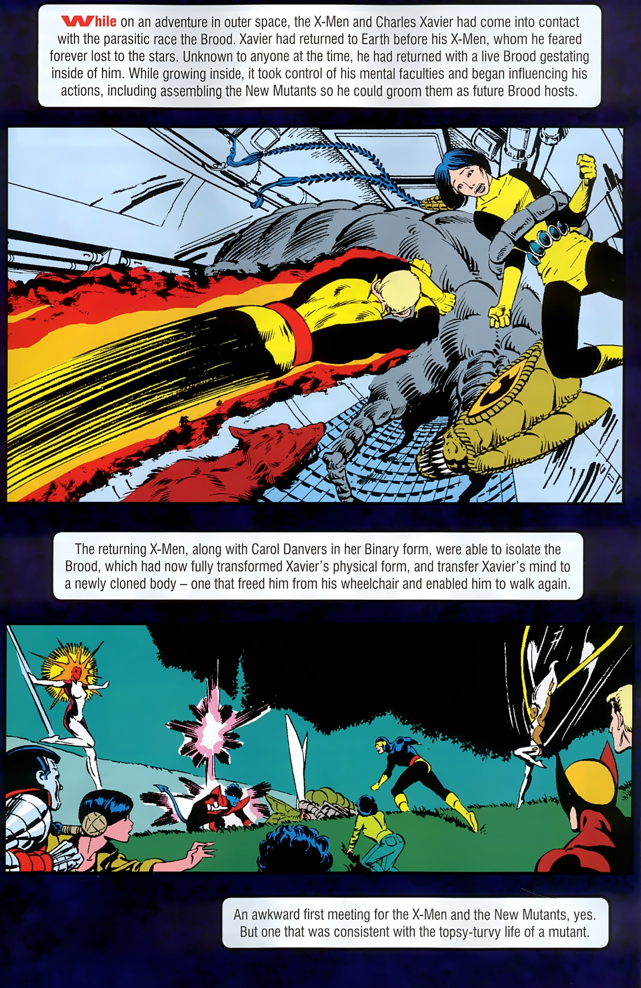 Read online New Mutants Saga comic -  Issue # Full - 6