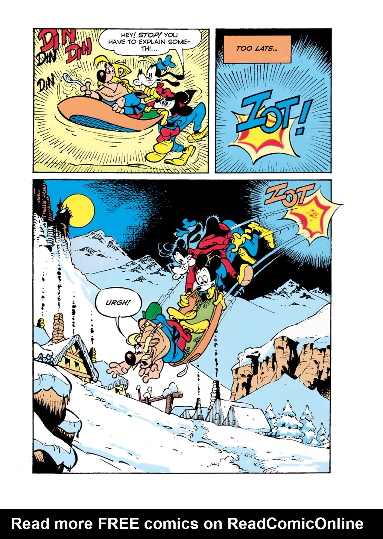 Read online Mickey Mouse in the Sword of Ice comic -  Issue #1 - 15