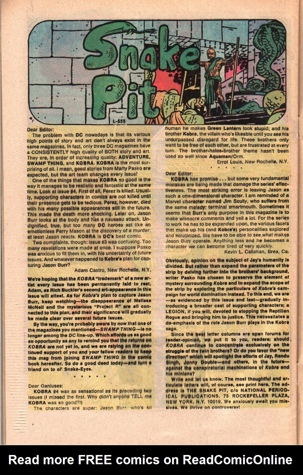 Read online Kobra comic -  Issue #6 - 24