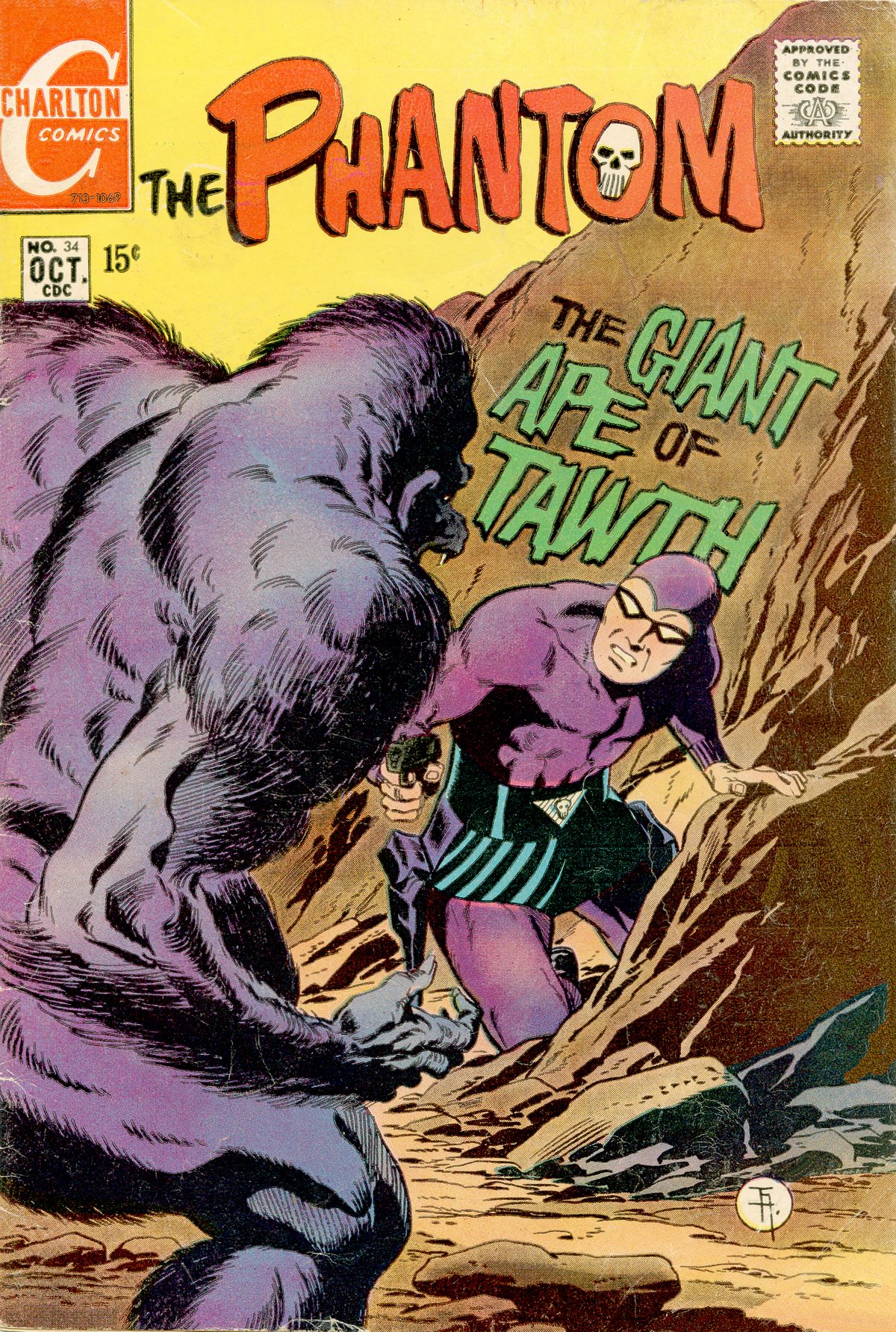 Read online The Phantom (1969) comic -  Issue #34 - 1