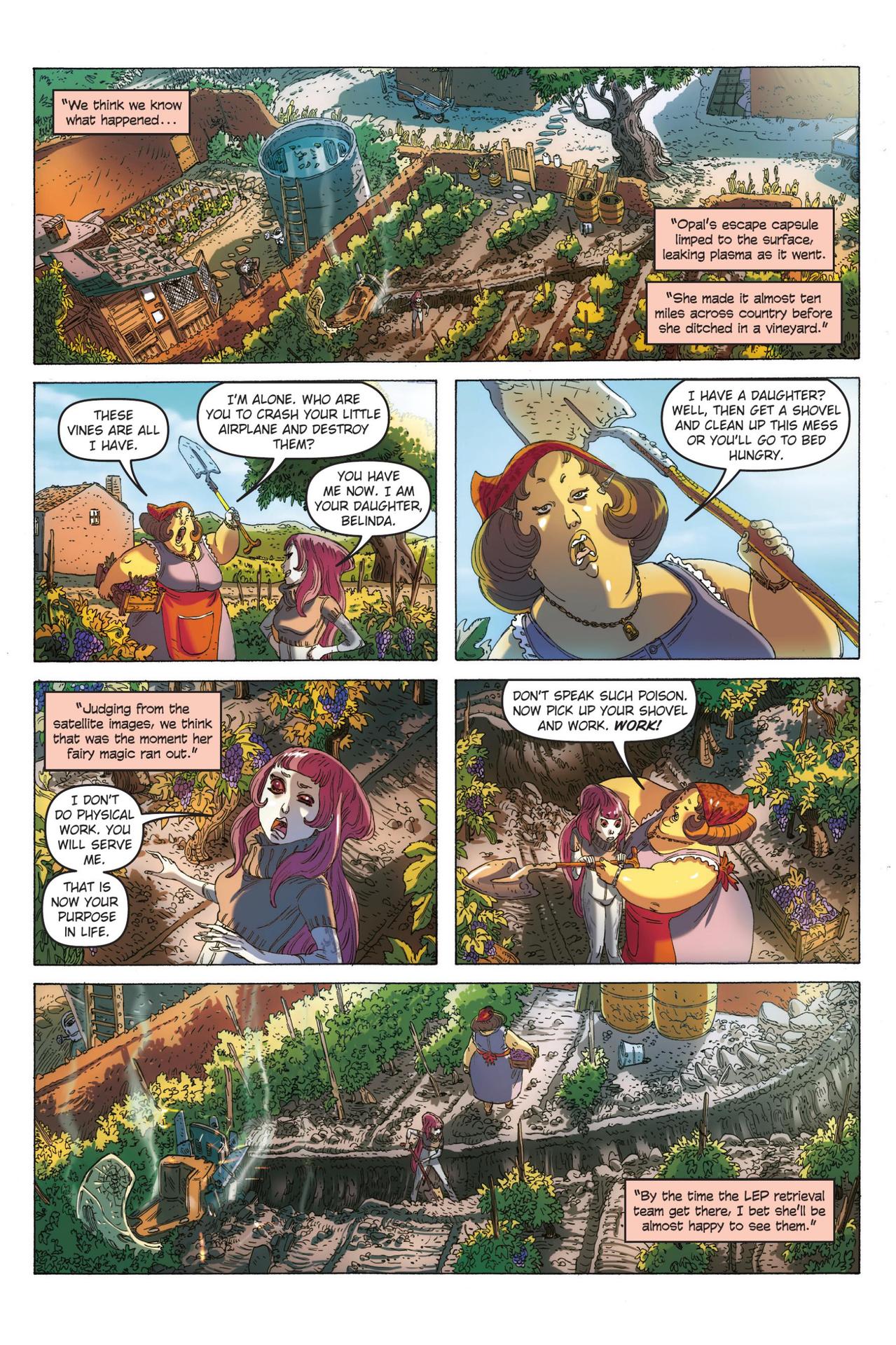 Read online Artemis Fowl: The Opal Deception comic -  Issue # TPB - 106