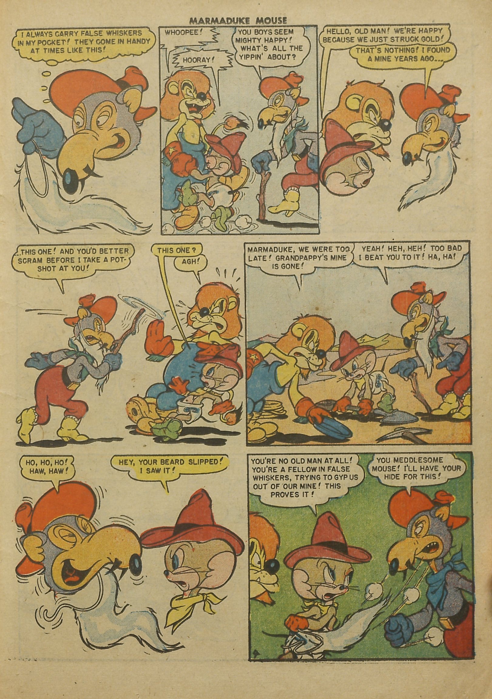 Read online Marmaduke Mouse comic -  Issue #27 - 19