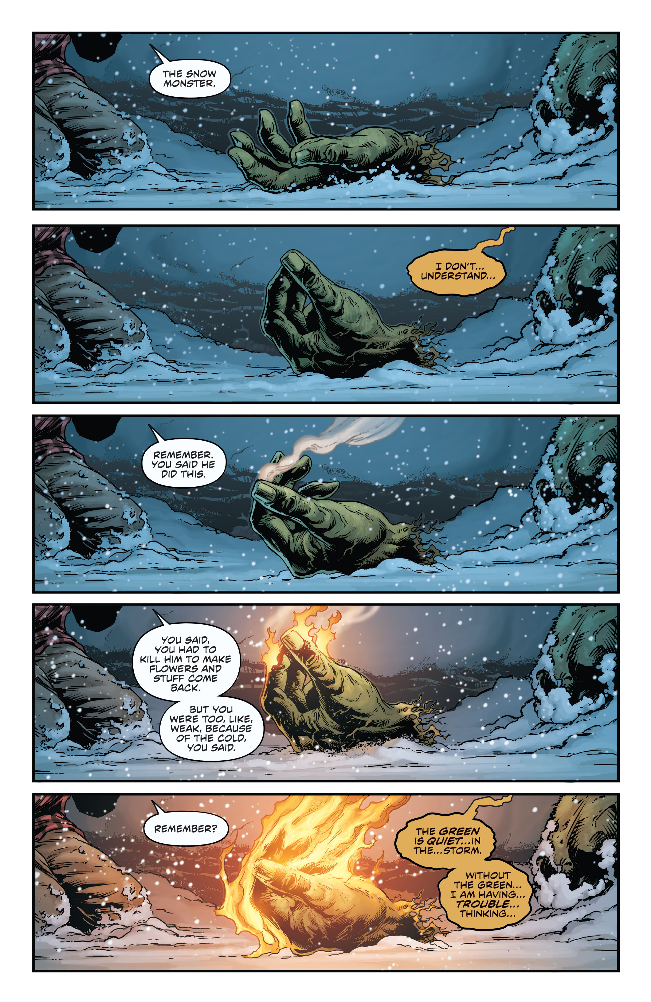 Read online Swamp Thing: Roots of Terror The Deluxe Edition comic -  Issue # TPB (Part 1) - 16