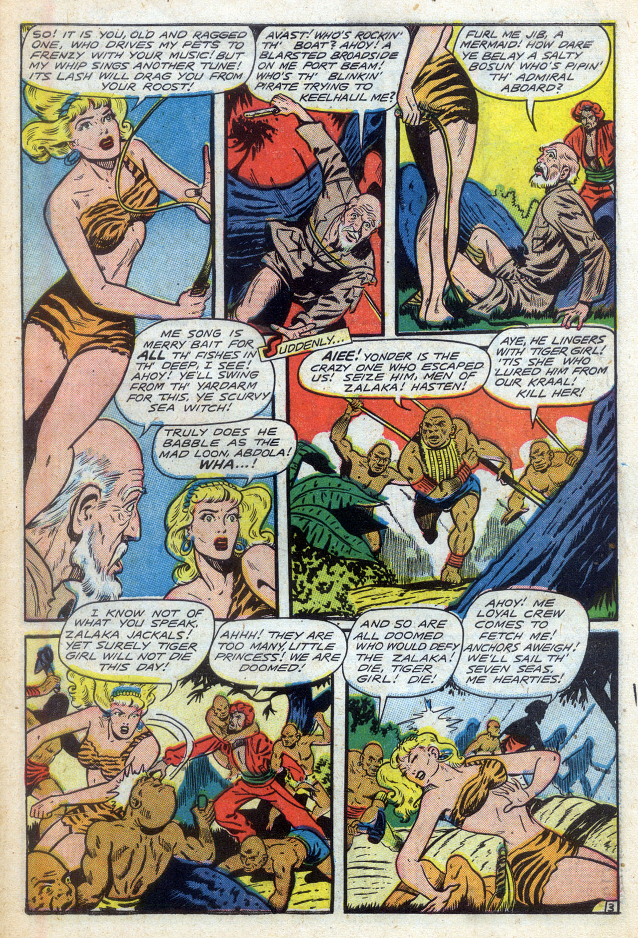 Read online Fight Comics comic -  Issue #58 - 5