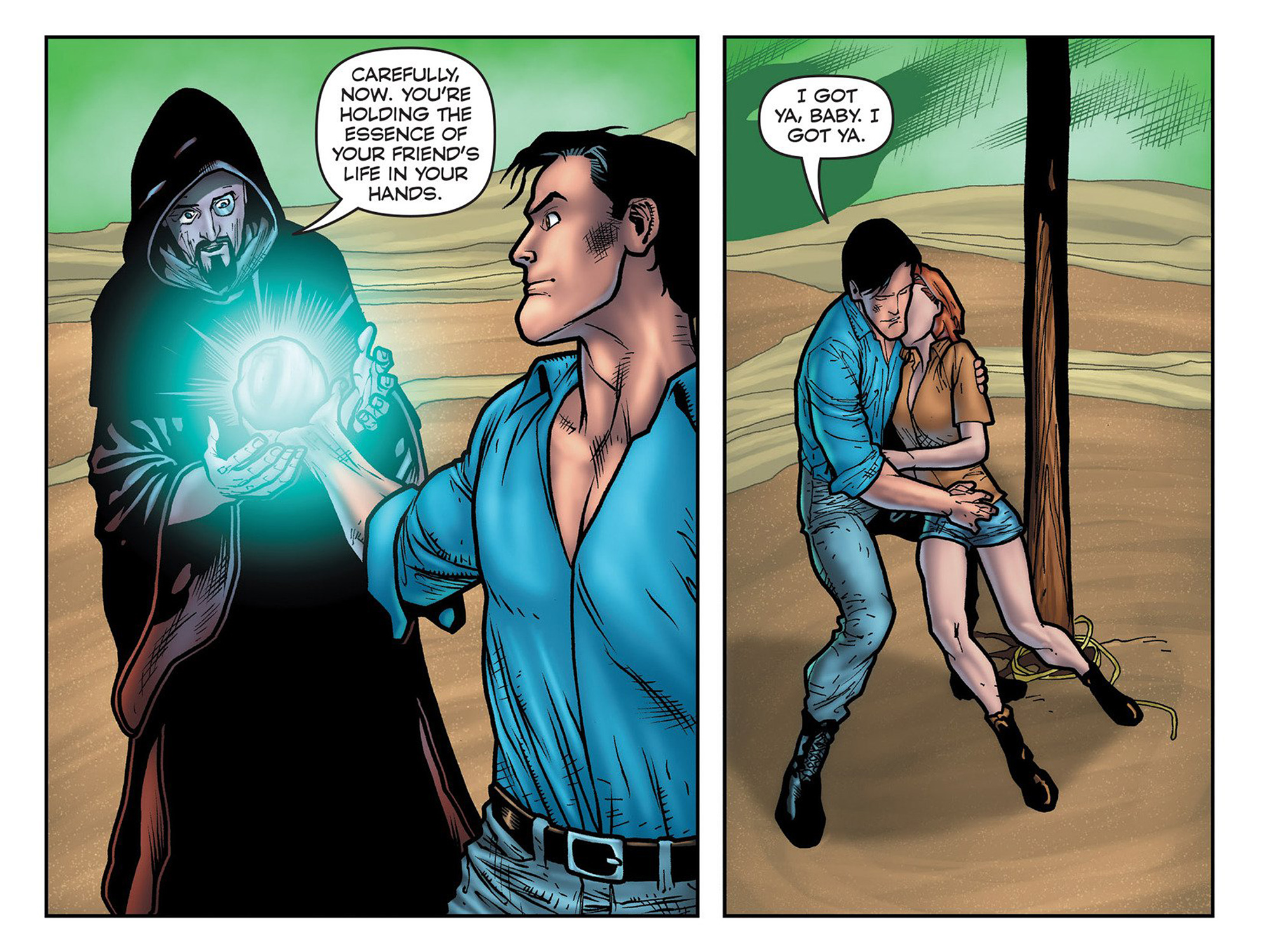 Read online Evil Dead 2: Cradle of the Damned comic -  Issue #5 - 8