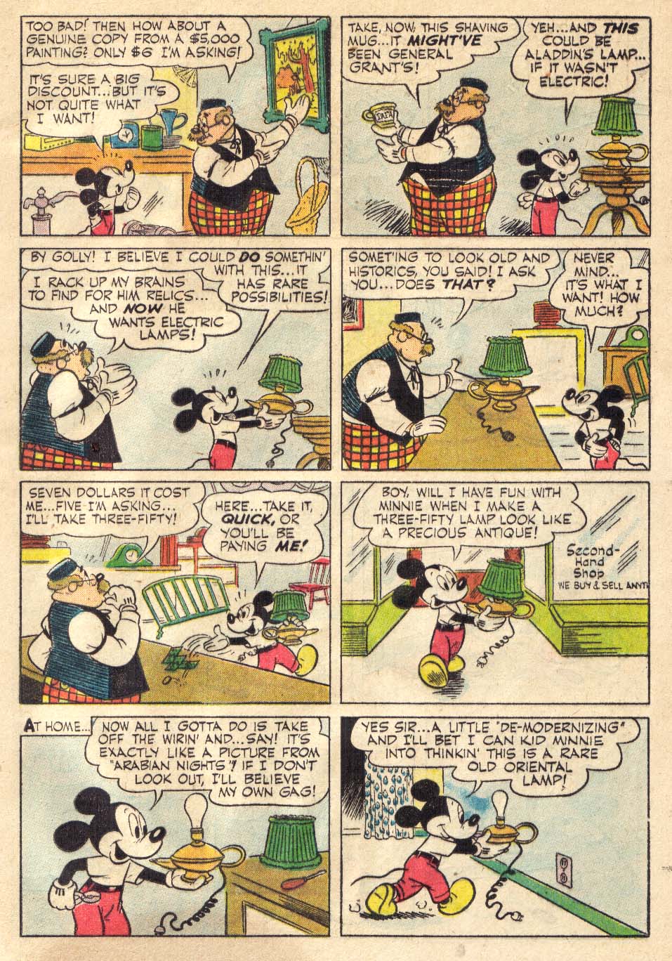 Read online Walt Disney's Comics and Stories comic -  Issue #146 - 45