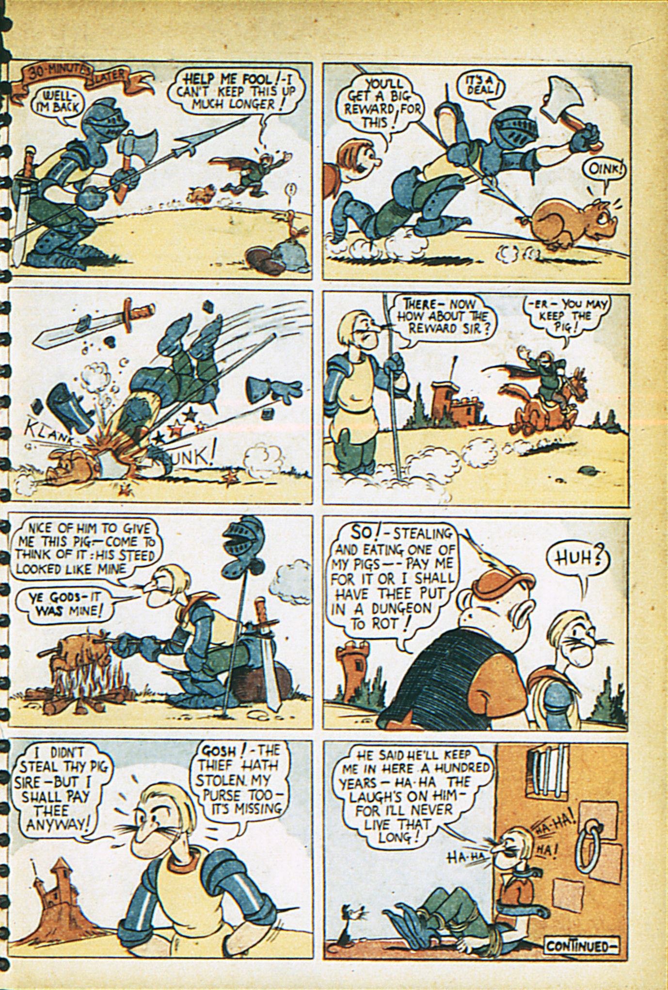 Read online Adventure Comics (1938) comic -  Issue #29 - 44