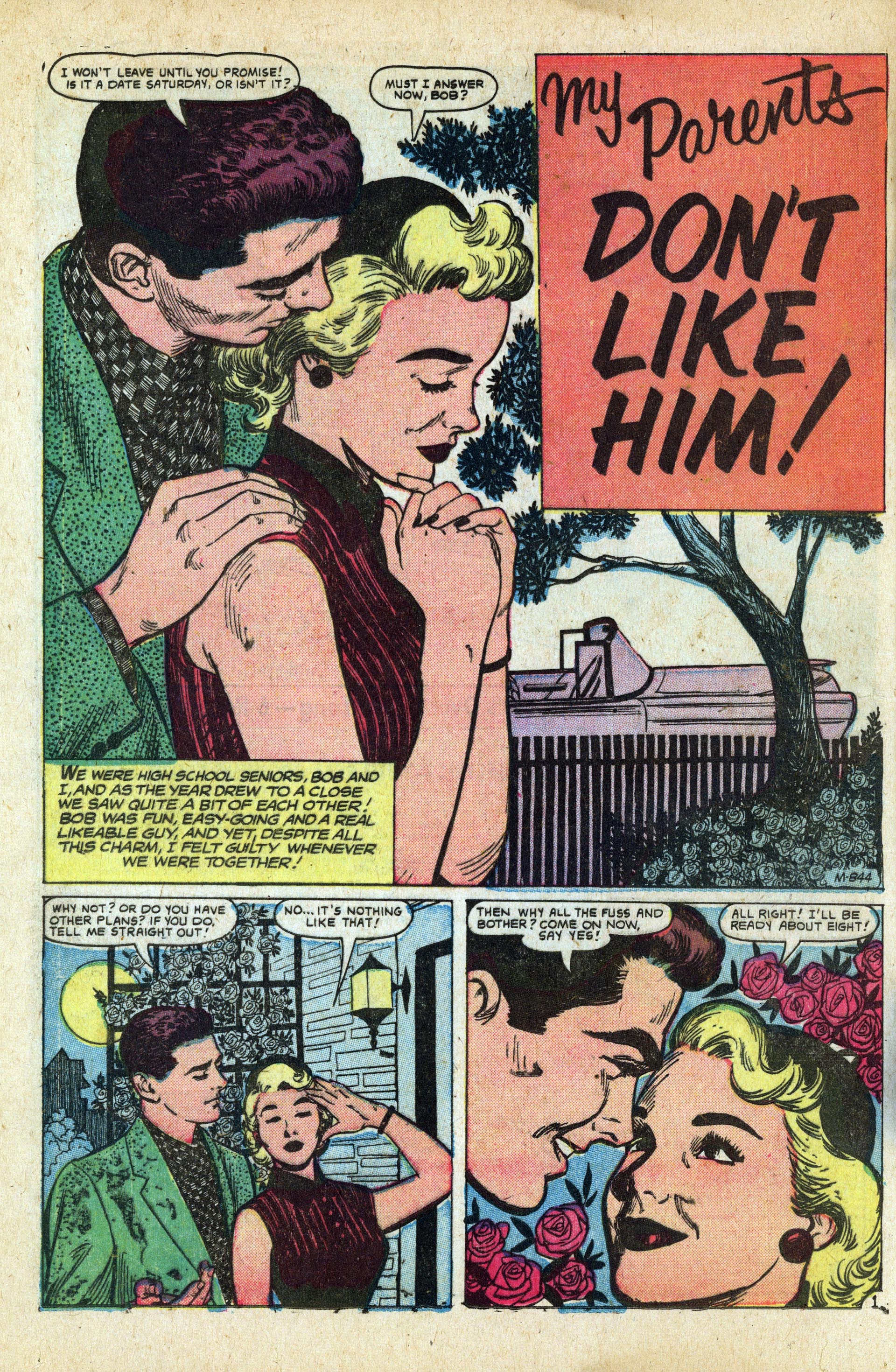 Read online Love Romances comic -  Issue #75 - 16