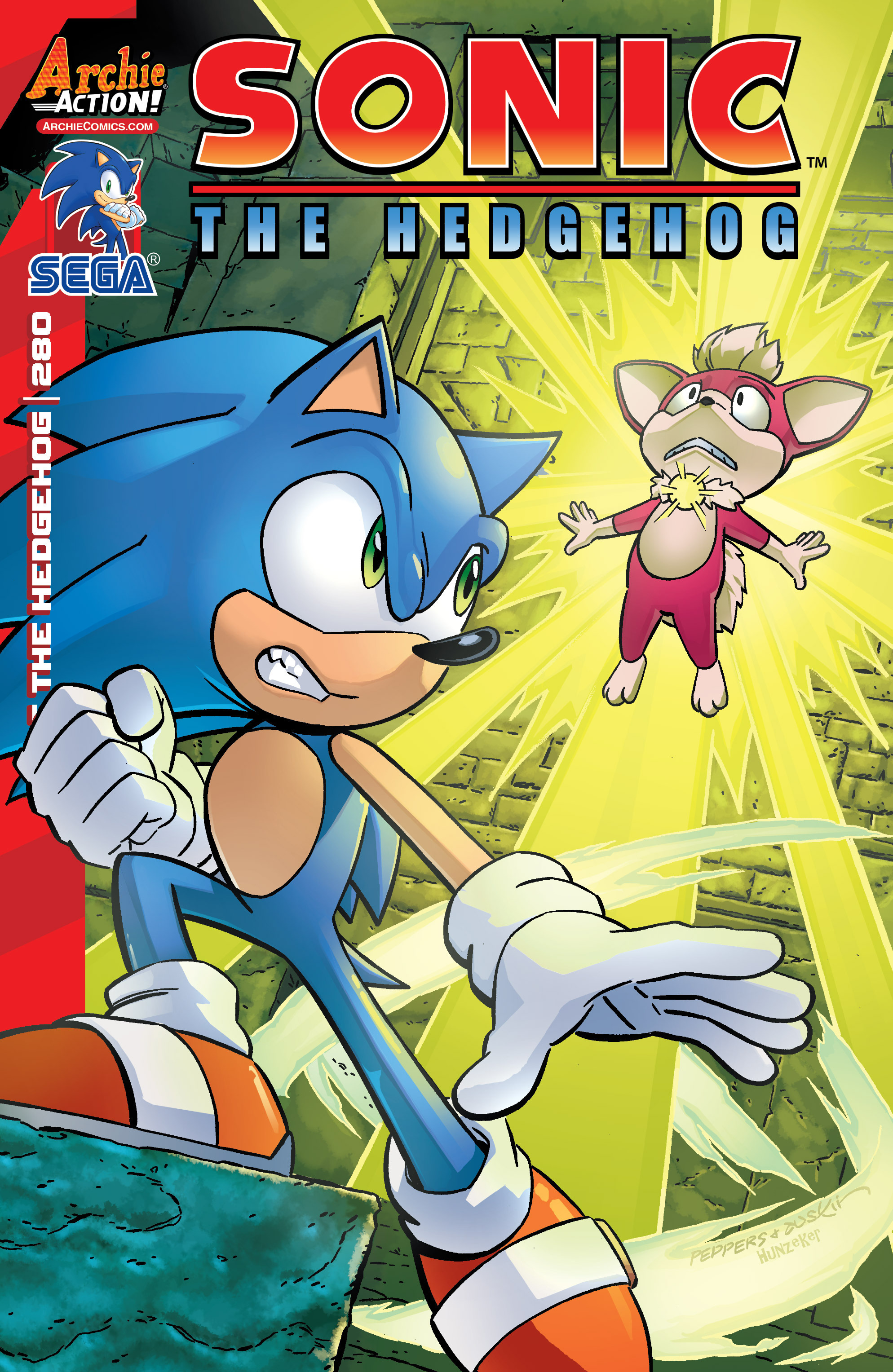 Read online Sonic The Hedgehog comic -  Issue #280 - 1