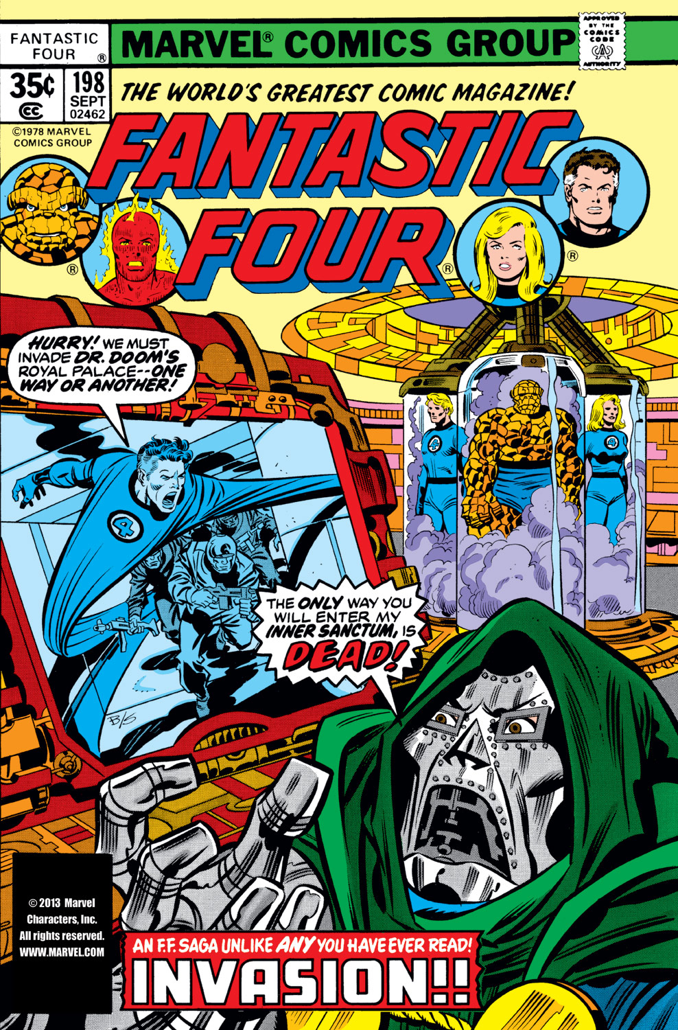 Read online Fantastic Four (1961) comic -  Issue #198 - 1