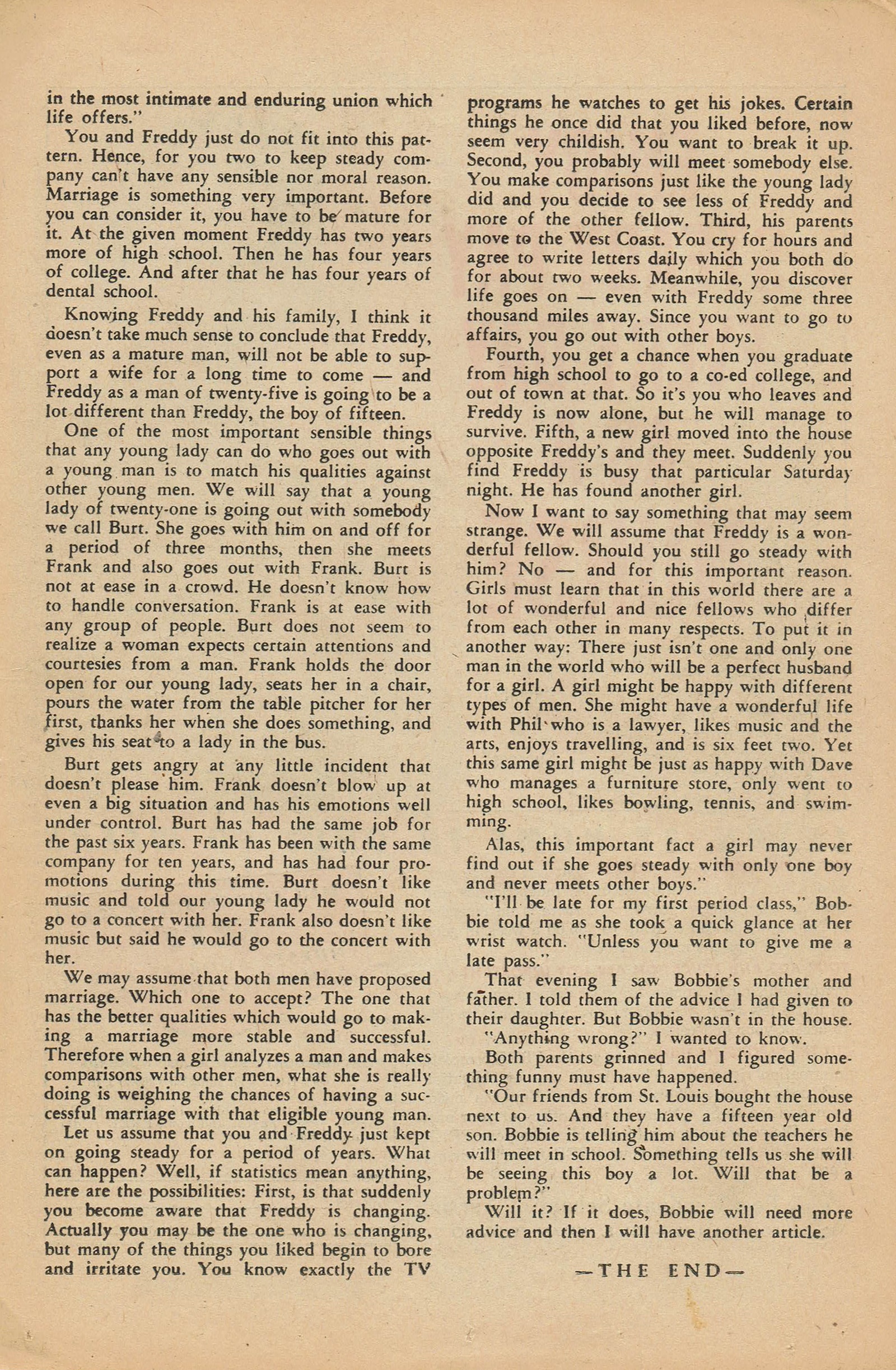 Read online My Little Margie (1954) comic -  Issue #25 - 20