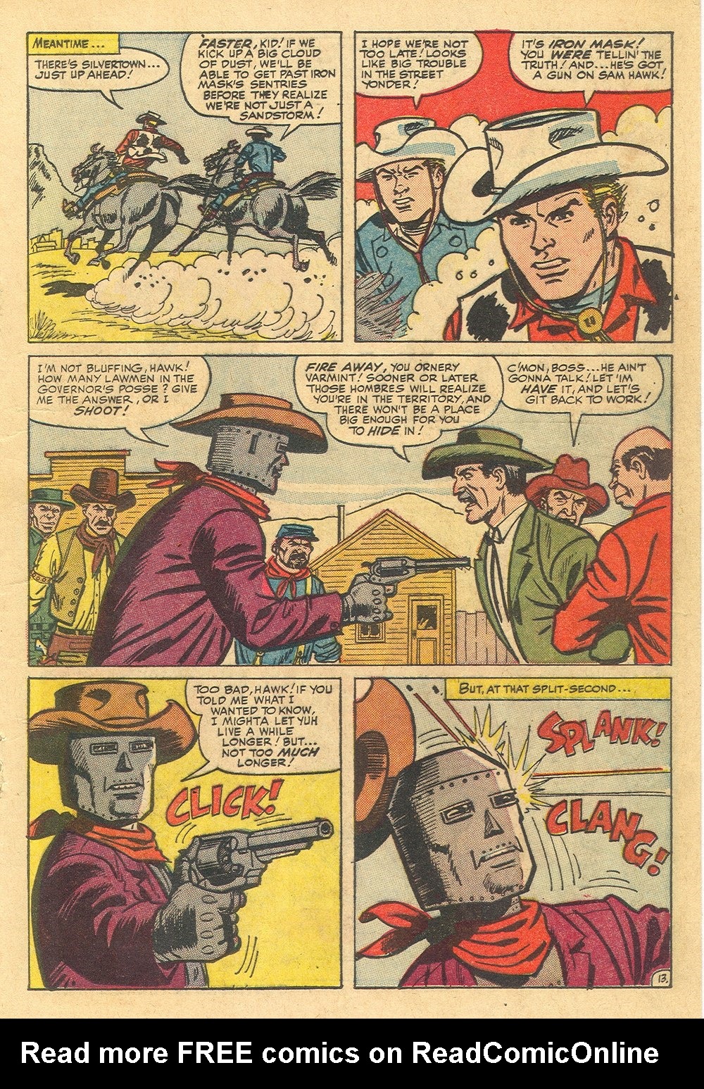 Read online Kid Colt Outlaw comic -  Issue #121 - 17