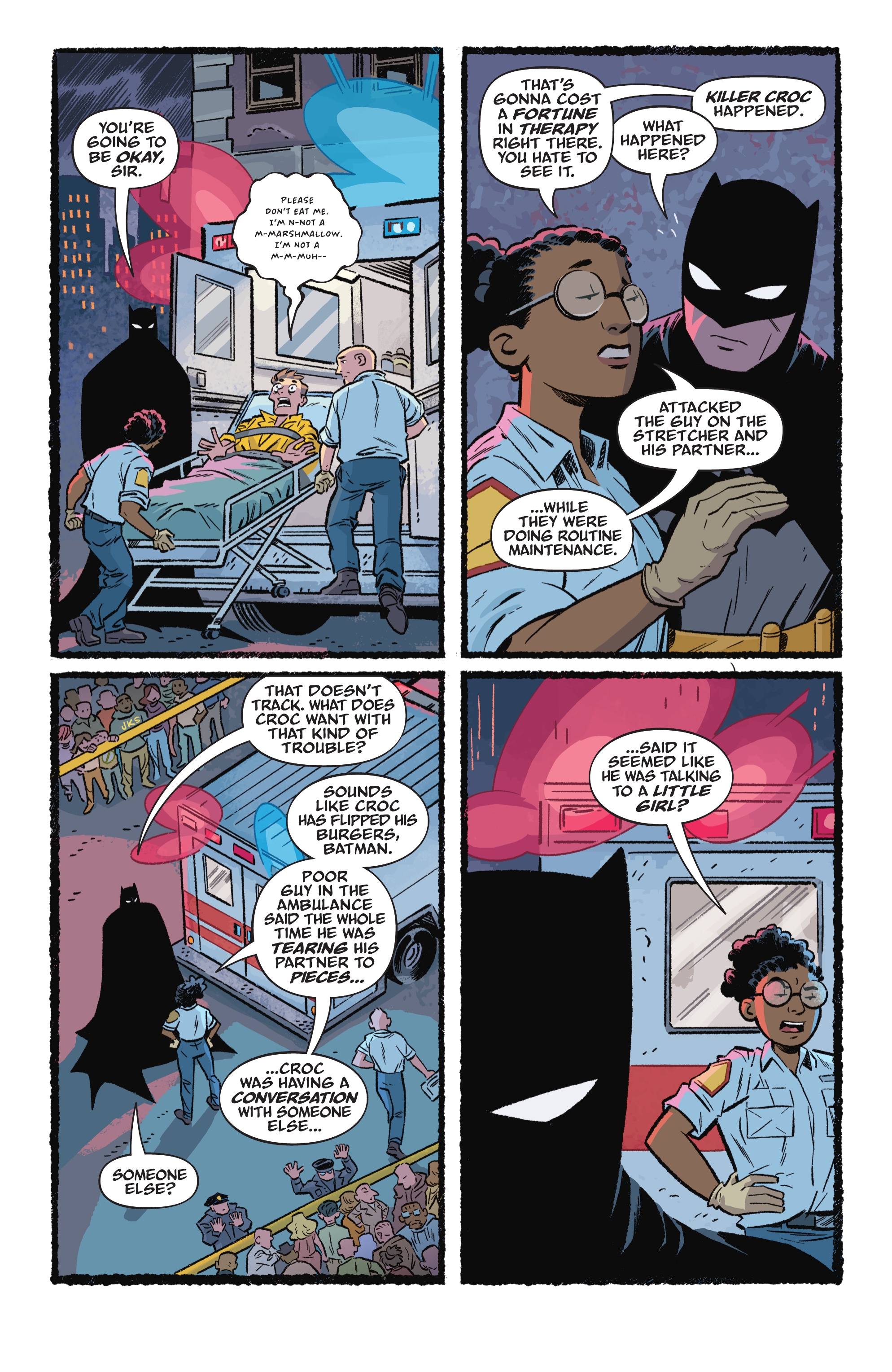 Read online Batman: The Audio Adventures comic -  Issue #3 - 5