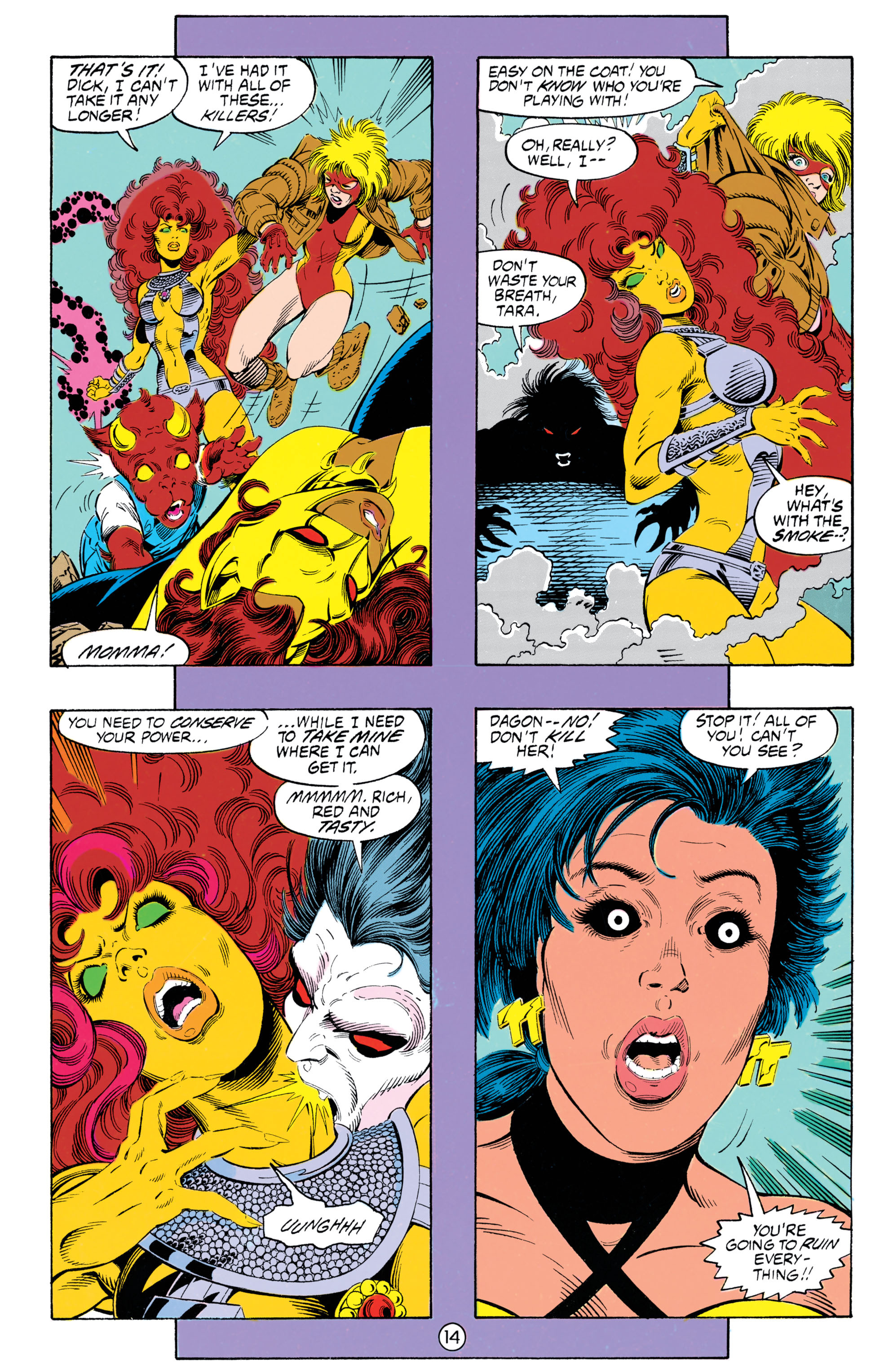 Read online The New Titans (1988) comic -  Issue #91 - 15