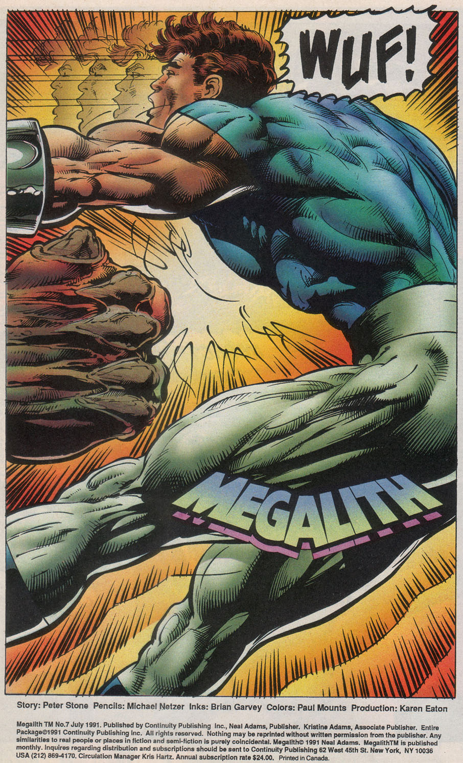 Read online Megalith comic -  Issue #7 - 3