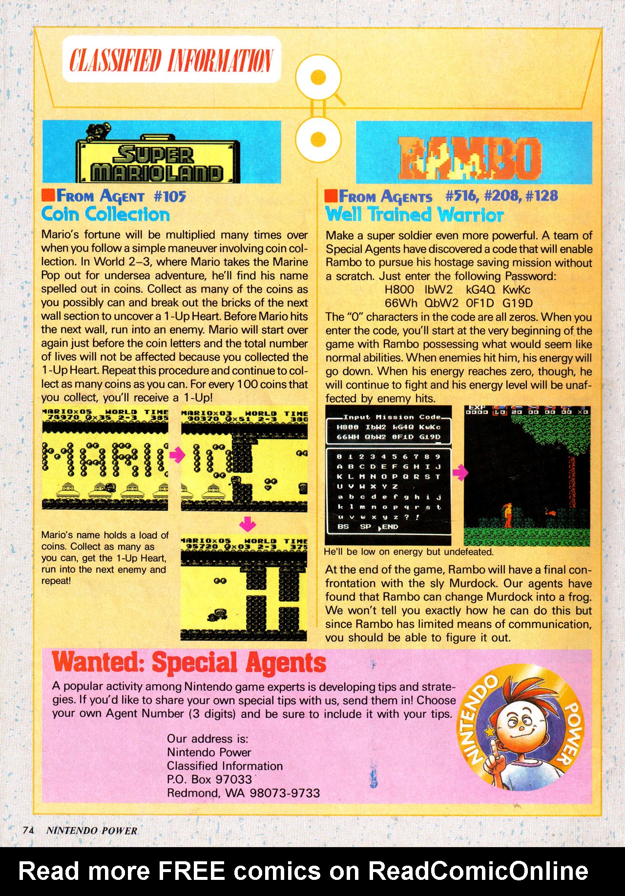 Read online Nintendo Power comic -  Issue #10 - 77