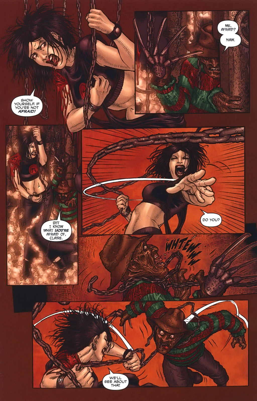 Read online Nightmare on Elm Street: Paranoid comic -  Issue #3 - 21