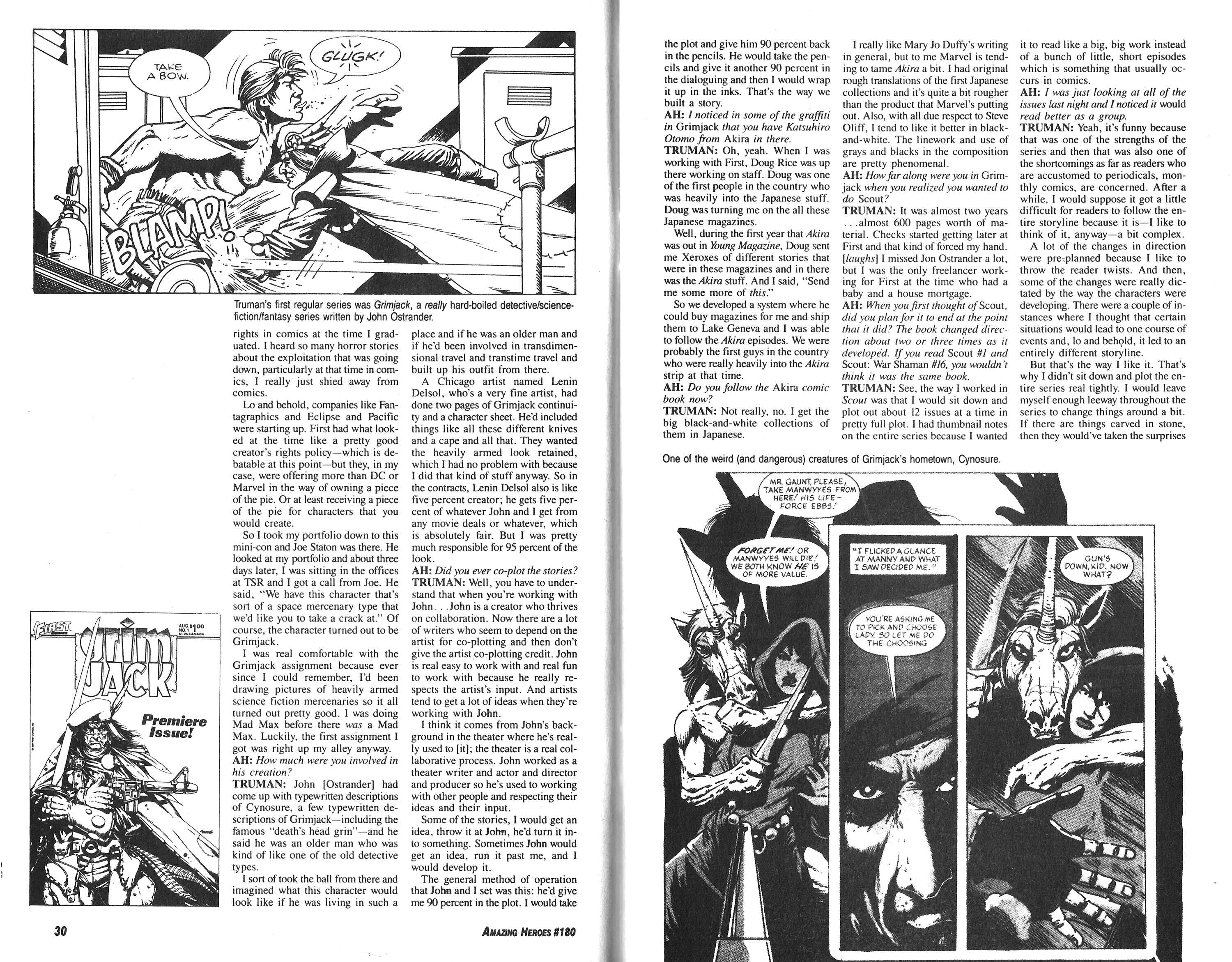 Read online Amazing Heroes comic -  Issue #180 - 16