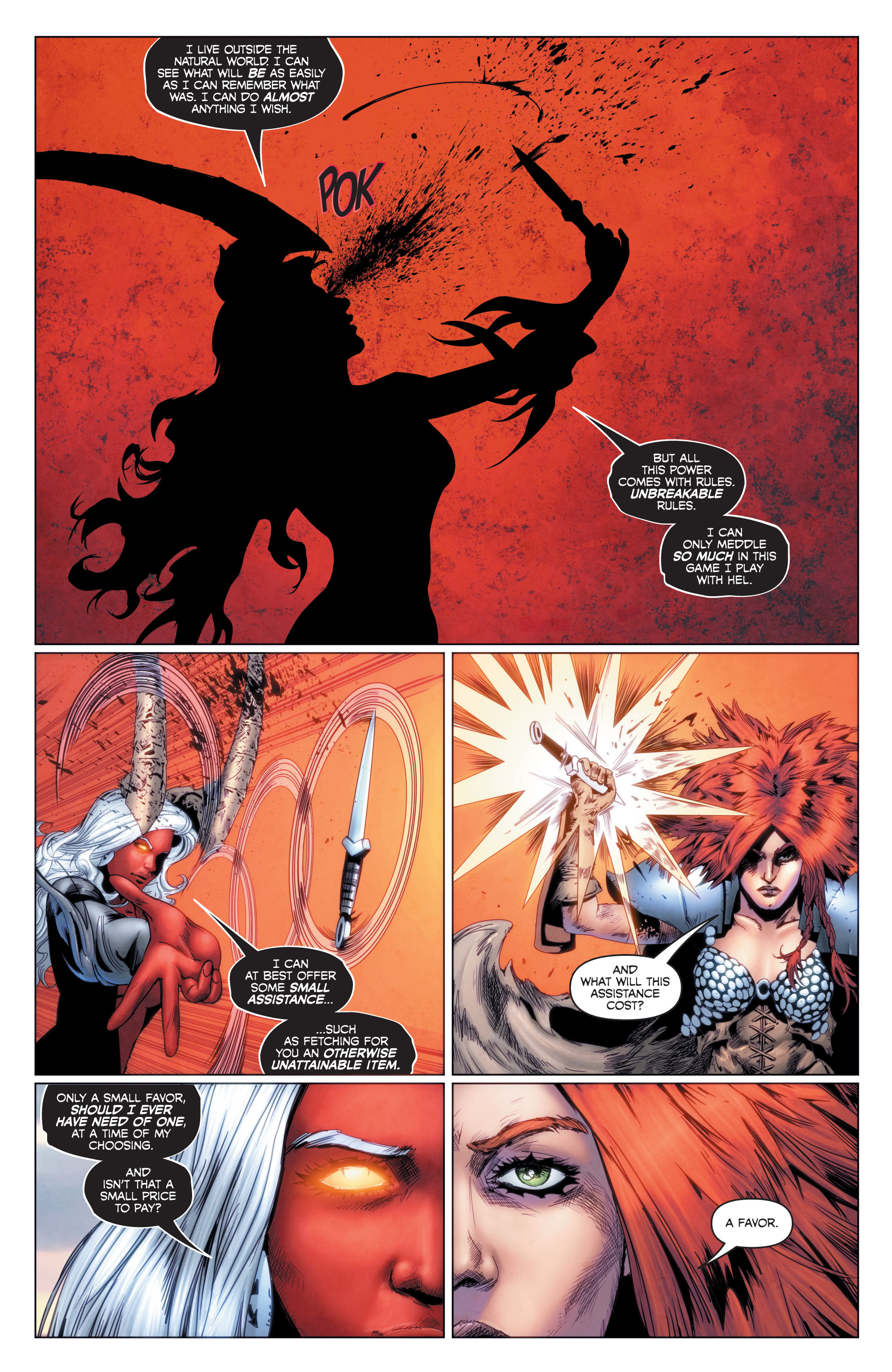 Read online Red Sonja: Age of Chaos comic -  Issue #3 - 8