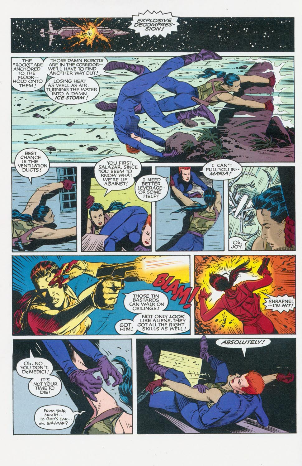 Read online Aliens/Predator: The Deadliest of the Species comic -  Issue #7 - 19