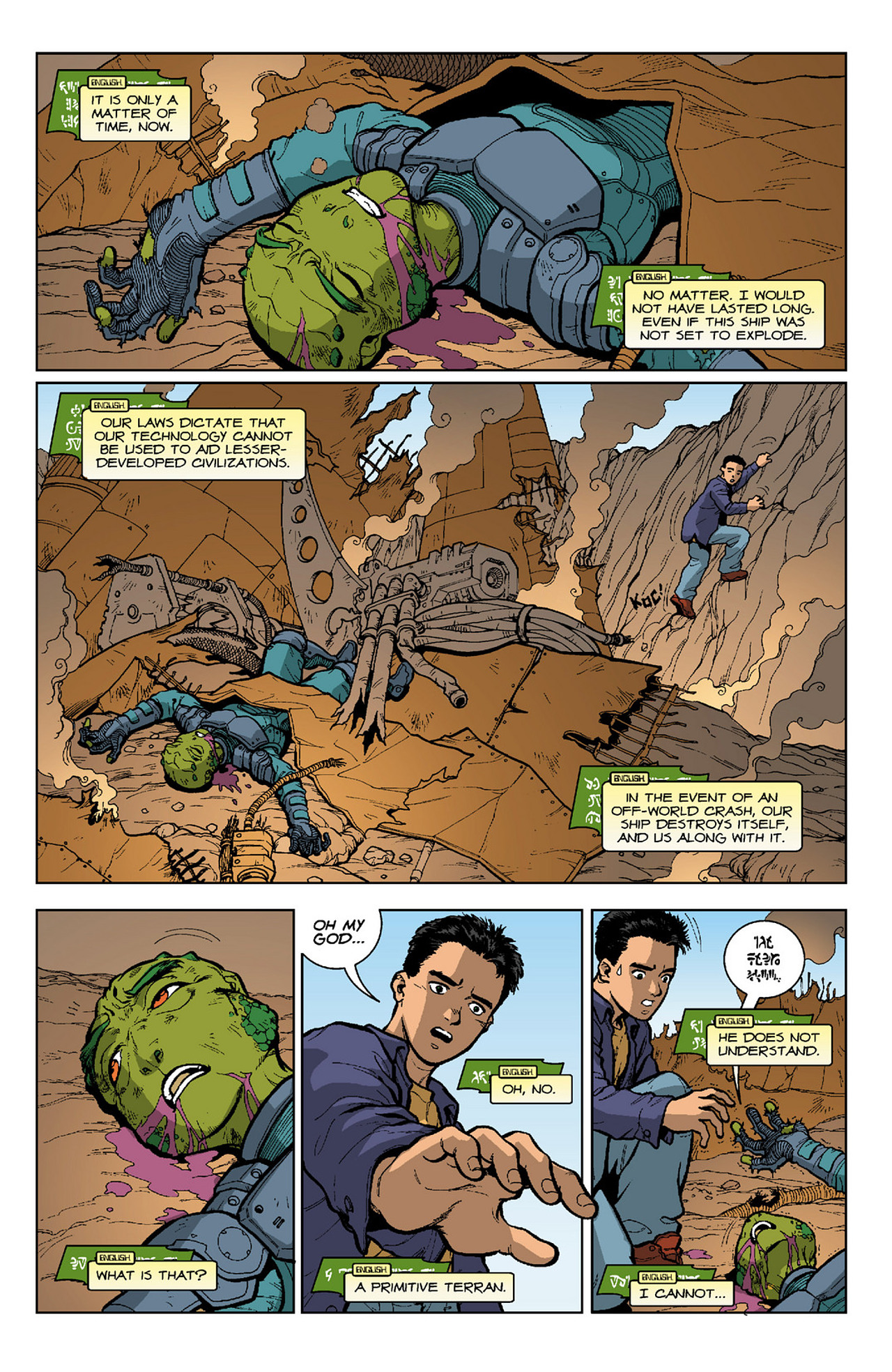 Read online Tech Jacket (2002) comic -  Issue # TPB 1 - 26