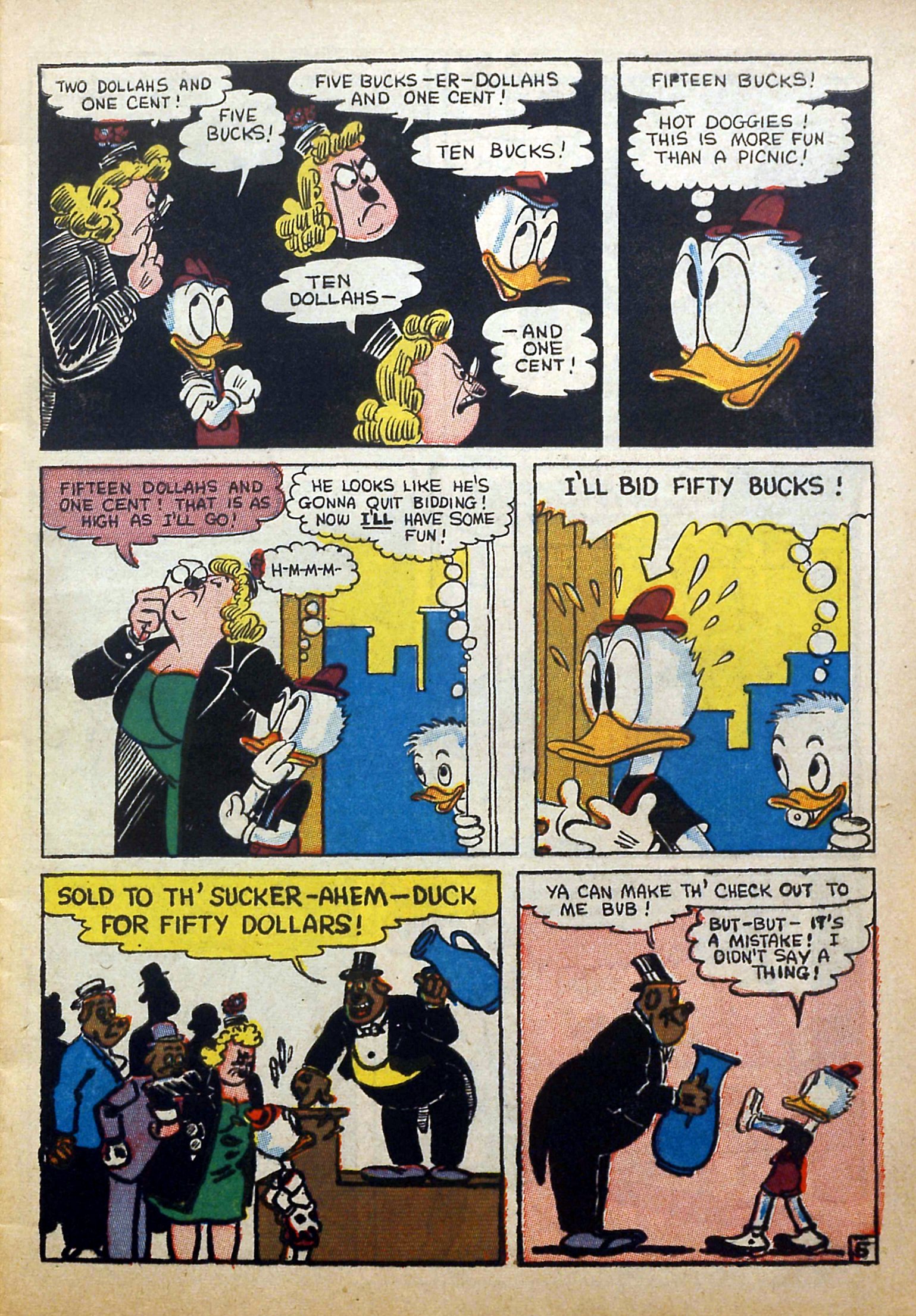 Read online Super Duck Comics comic -  Issue #9 - 7