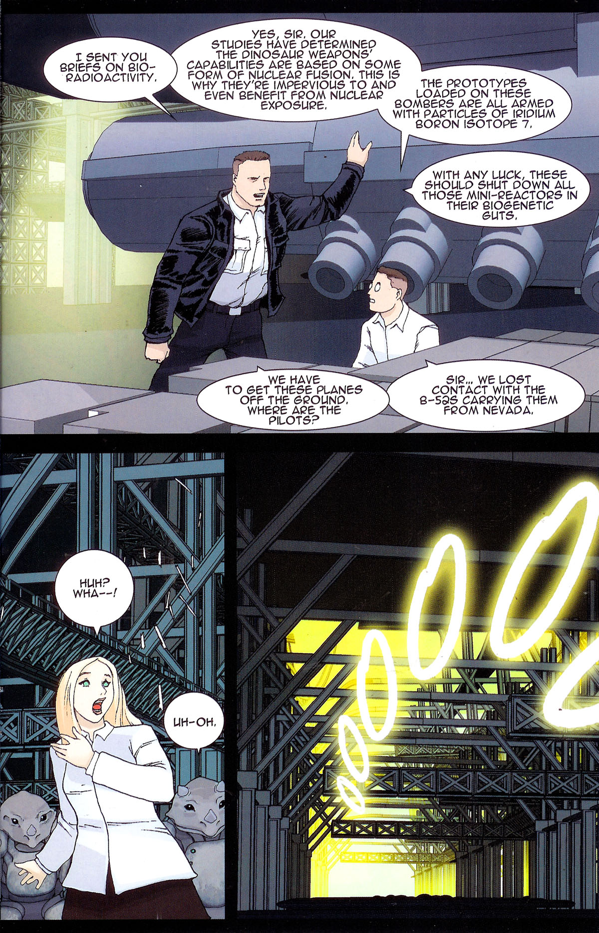 Read online Dinowars comic -  Issue #3 - 18