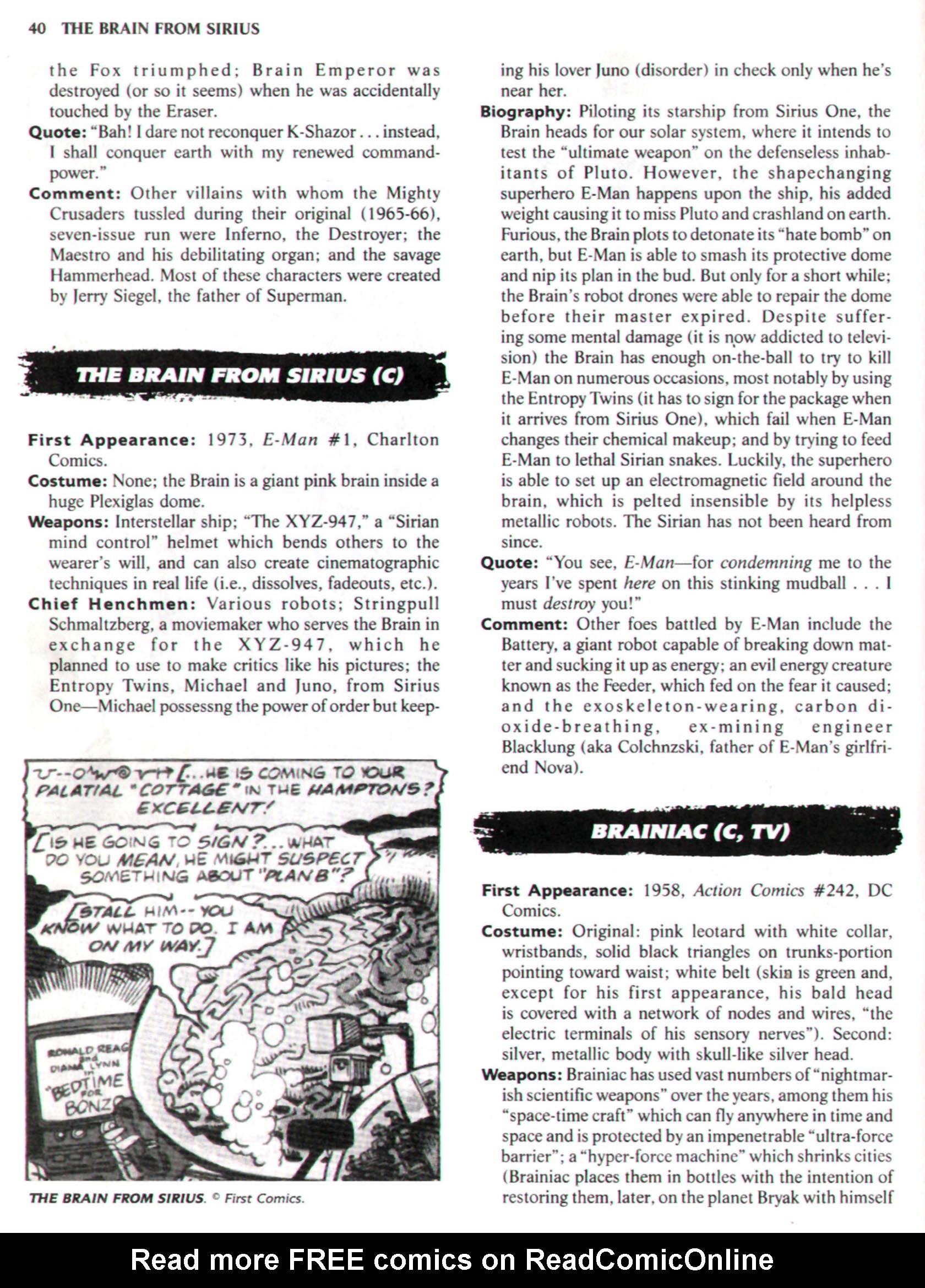 Read online The Encyclopedia of Super Villains comic -  Issue # TPB (Part 1) - 50