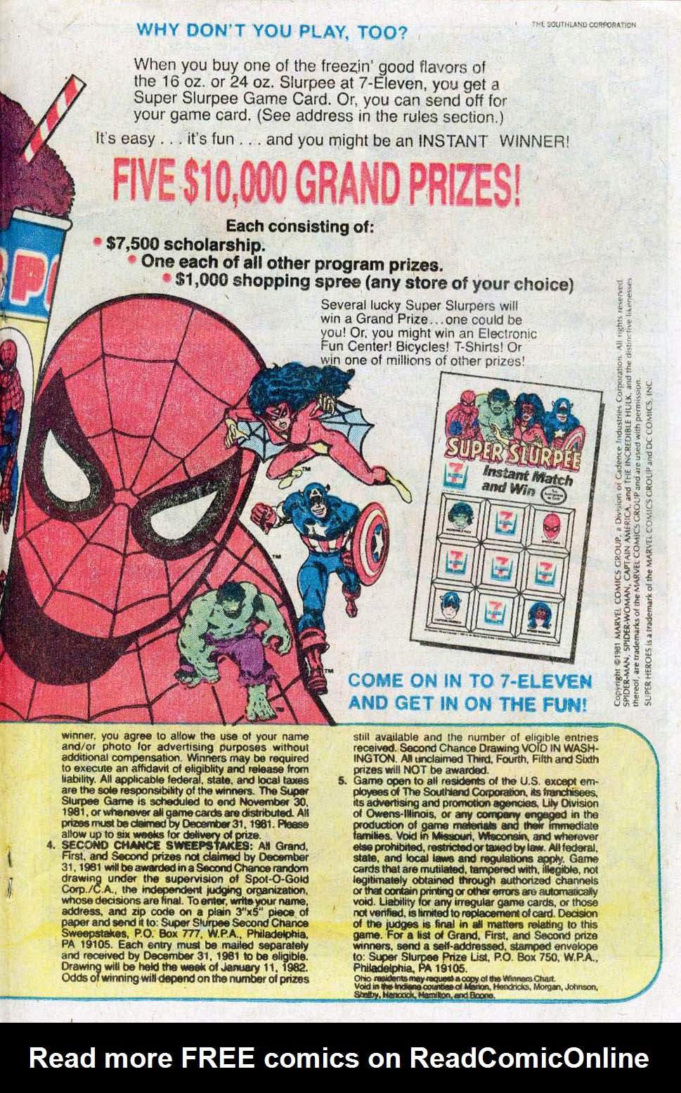 Read online Spider-Man, The Incredible Hulk, Captain America, and Spider-Woman comic -  Issue # Full - 19