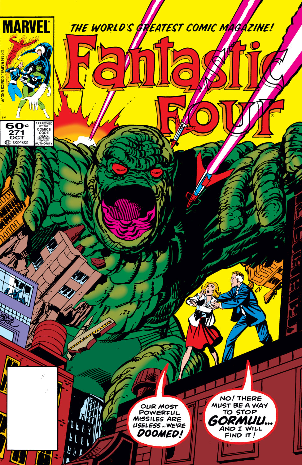 Read online Fantastic Four (1961) comic -  Issue #271 - 1