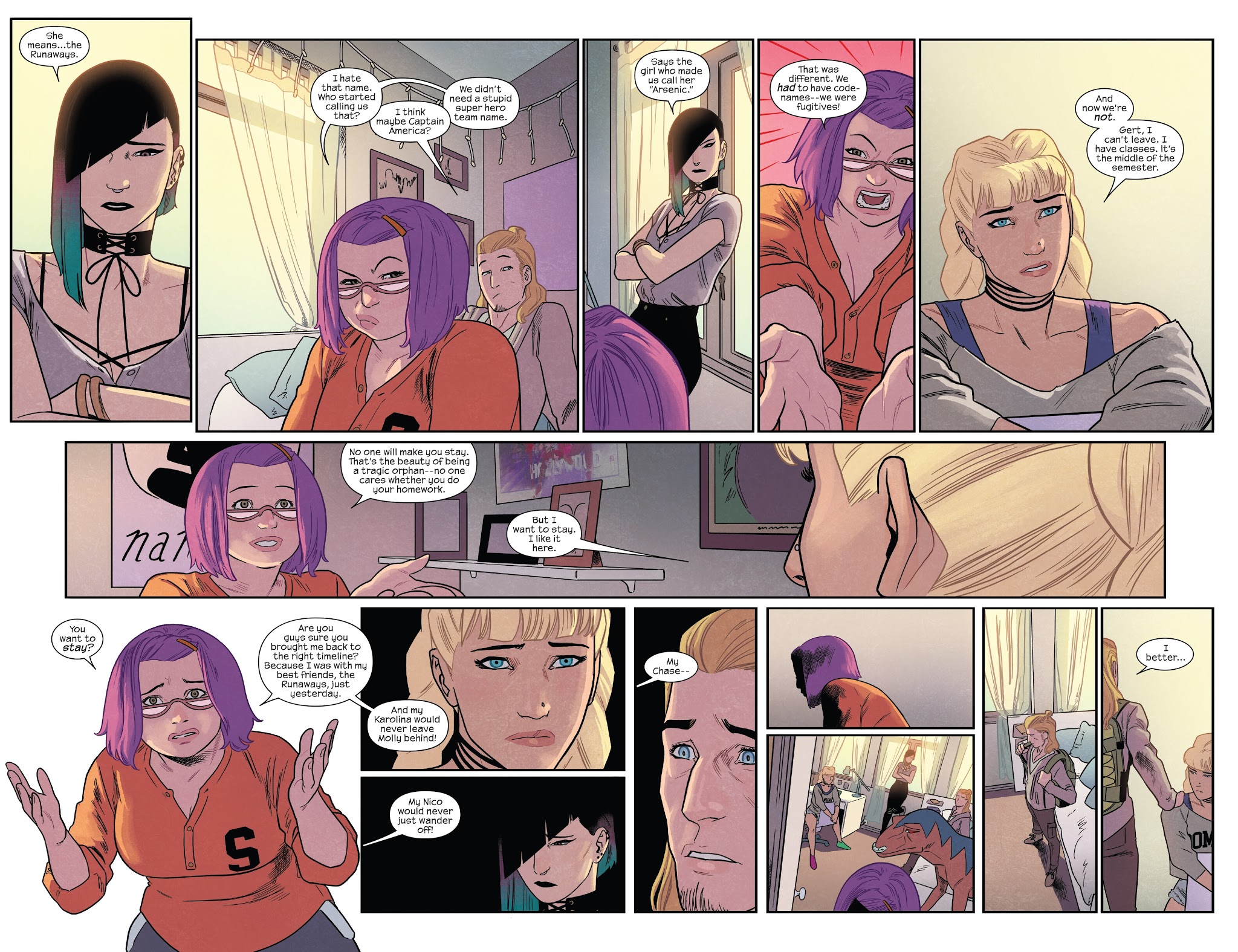 Read online Runaways (2017) comic -  Issue #3 - 8