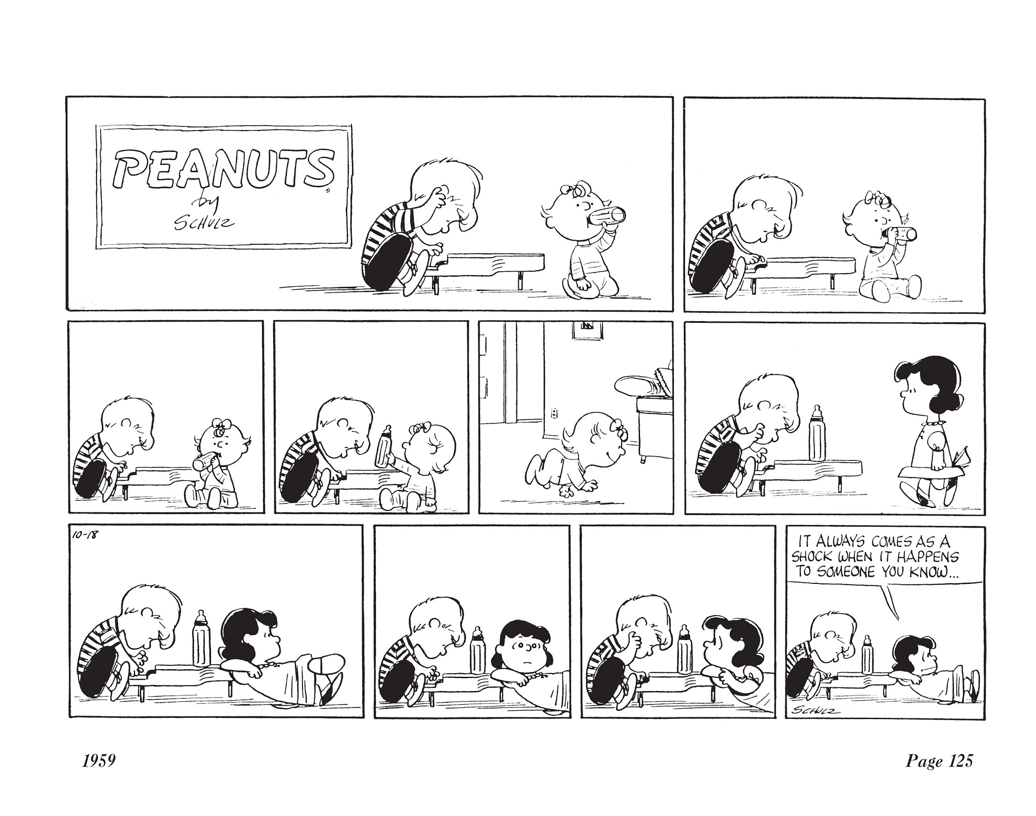 Read online The Complete Peanuts comic -  Issue # TPB 5 - 141