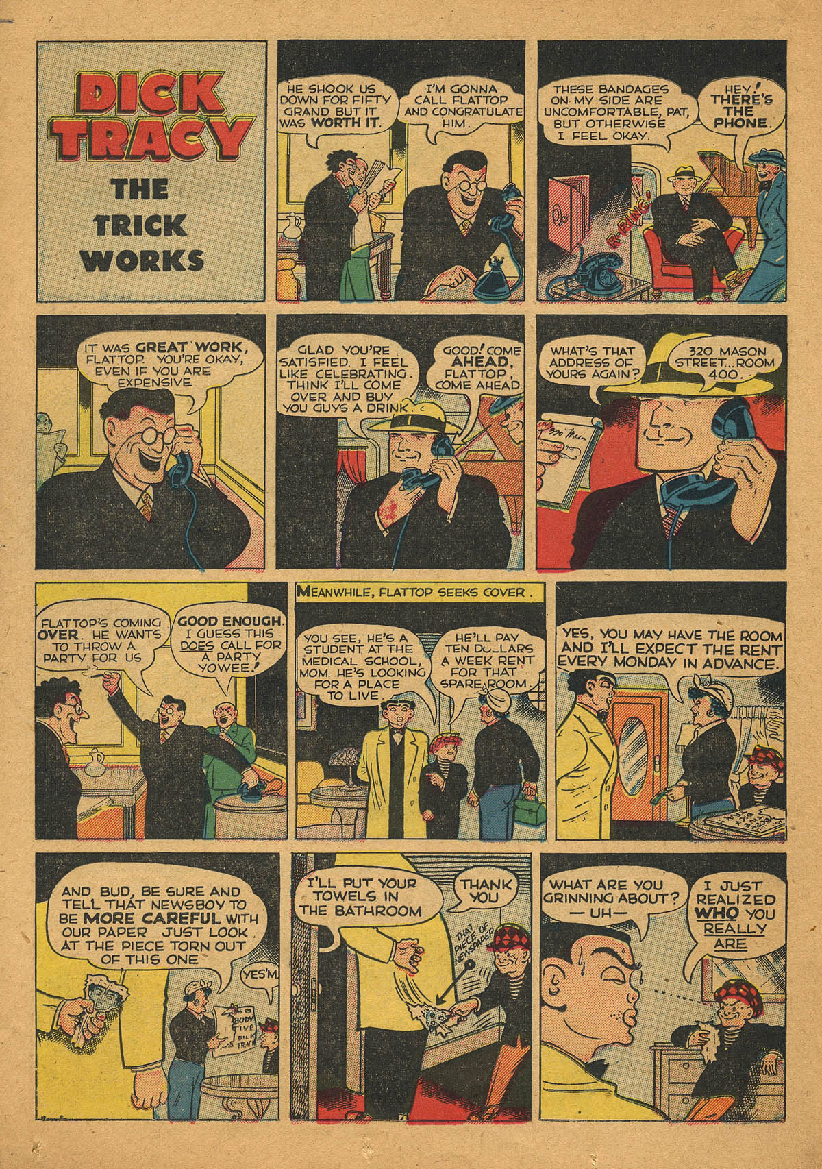 Read online Dick Tracy comic -  Issue #25 - 16