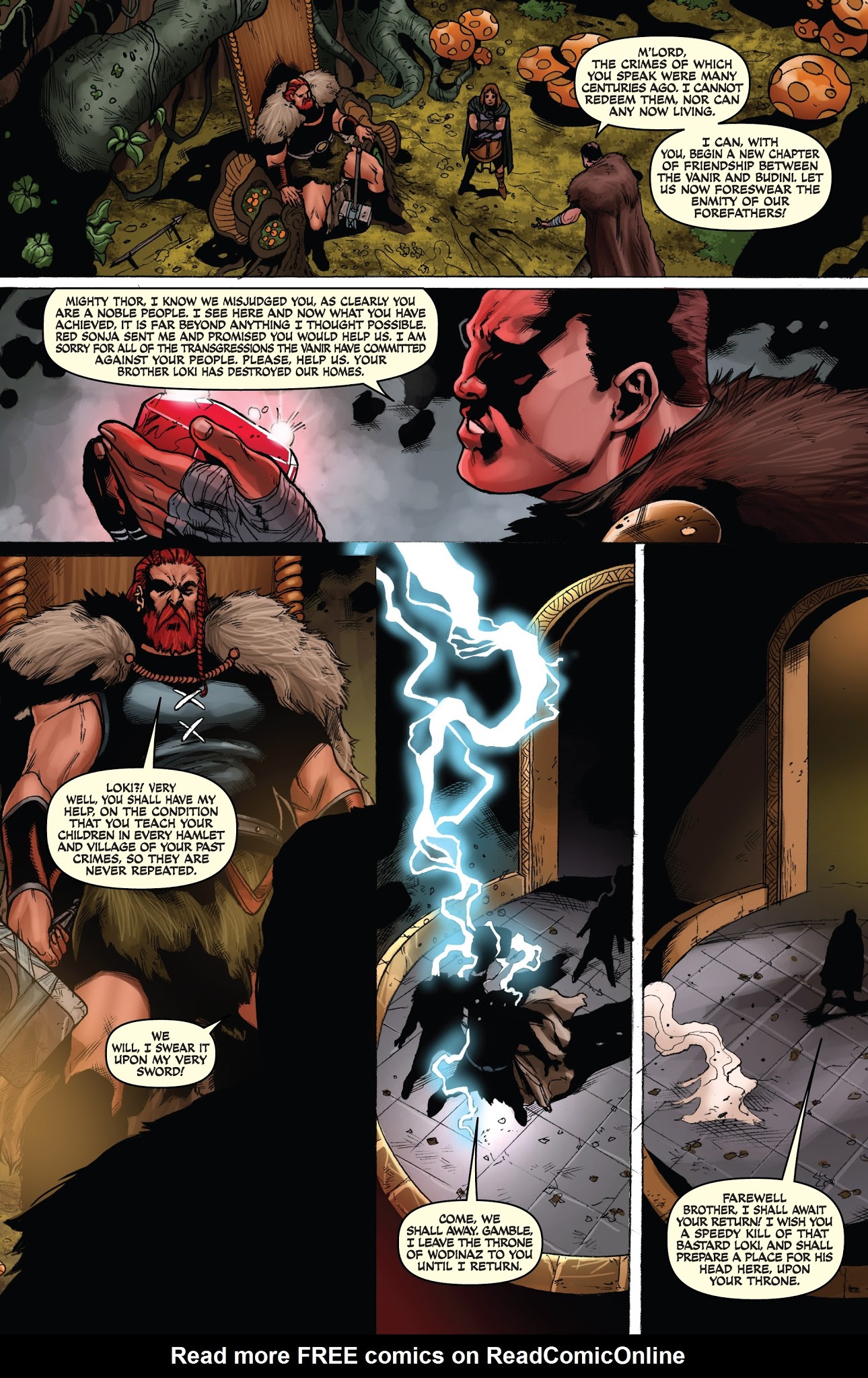 Read online Red Sonja: Revenge of the Gods comic -  Issue #3 - 15