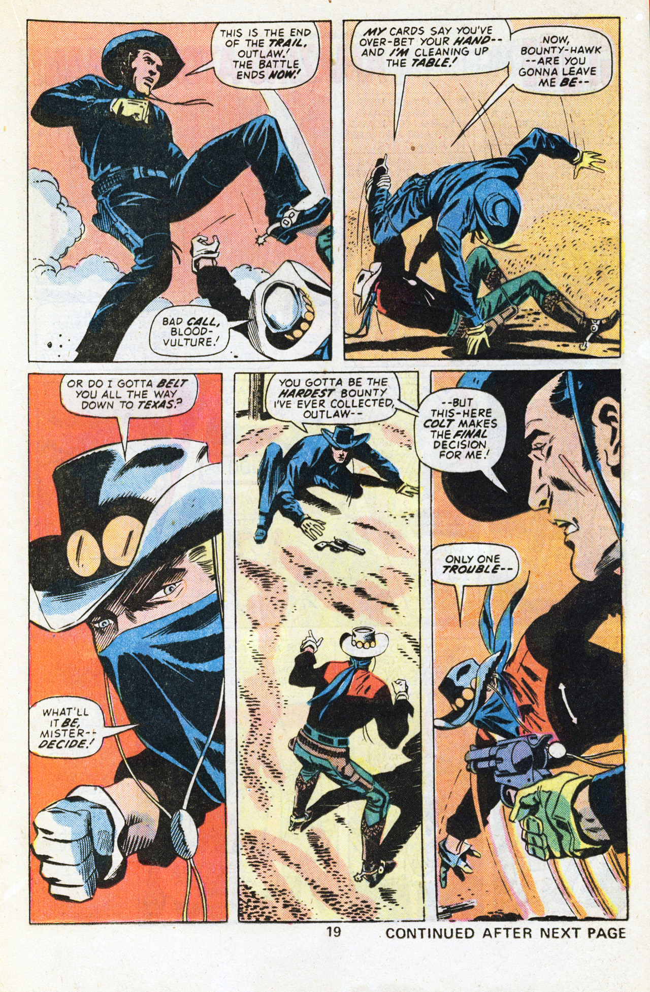 Read online The Outlaw Kid (1970) comic -  Issue #29 - 21
