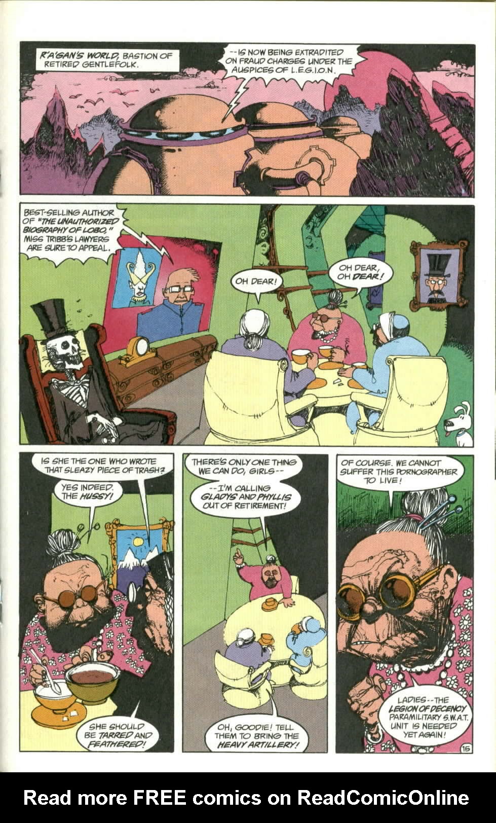 Read online Lobo (1990) comic -  Issue #1 - 16