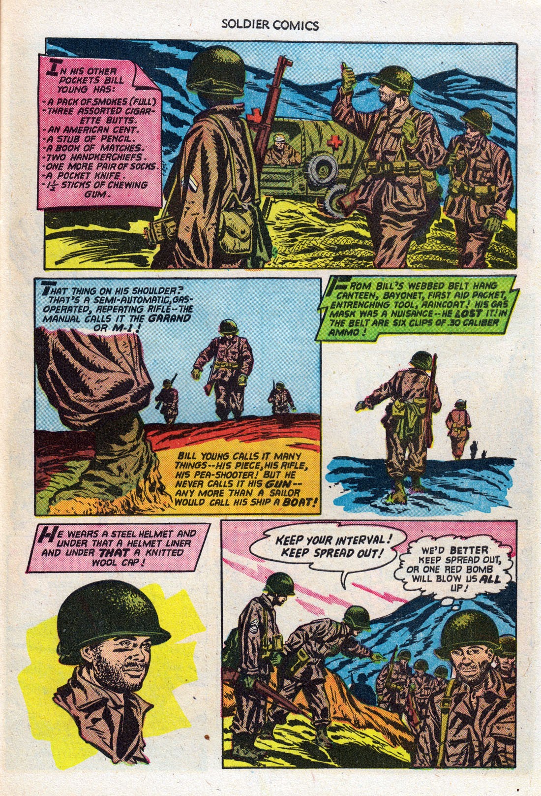 Read online Soldier Comics comic -  Issue #3 - 5