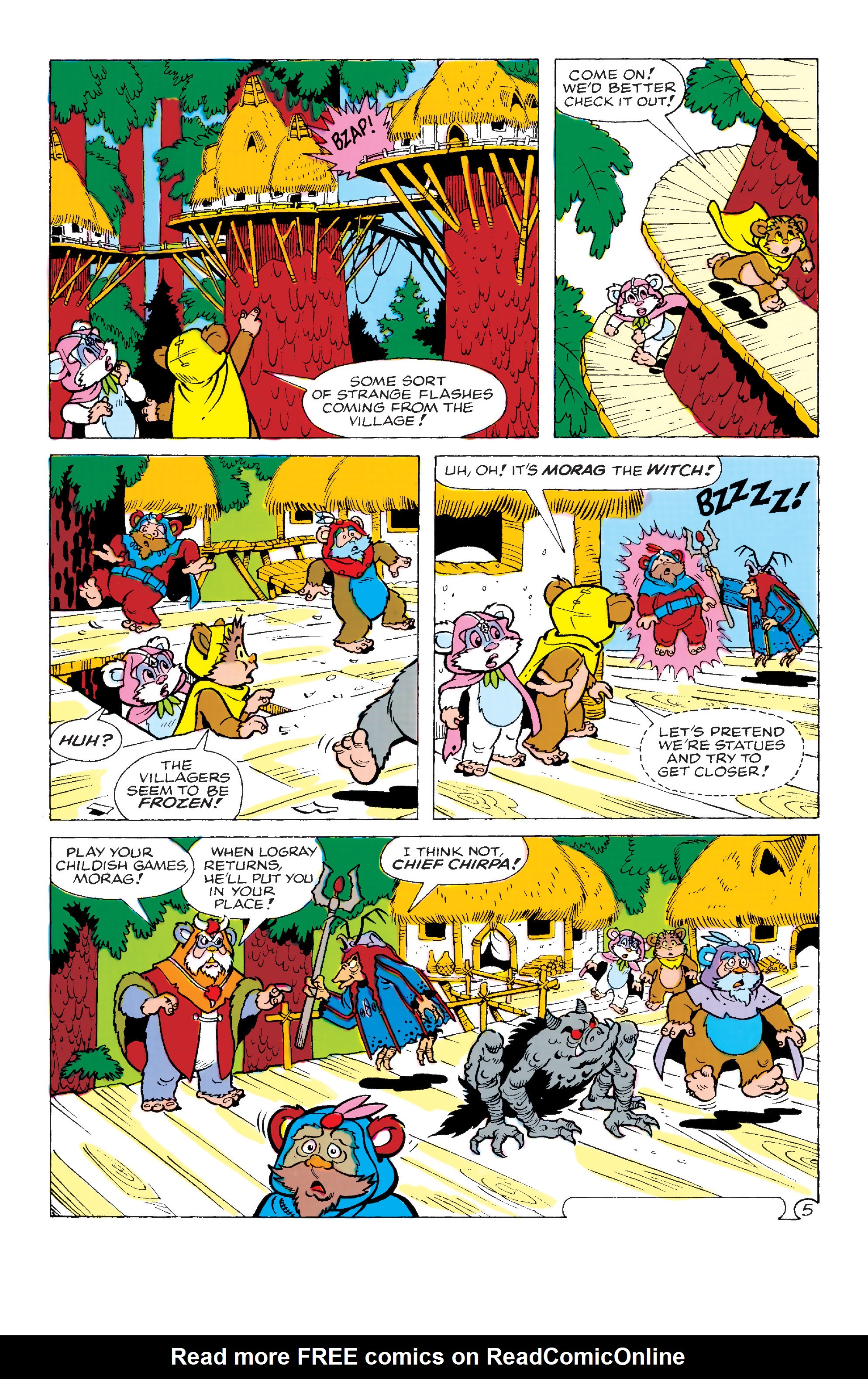 Read online Ewoks comic -  Issue #12 - 6